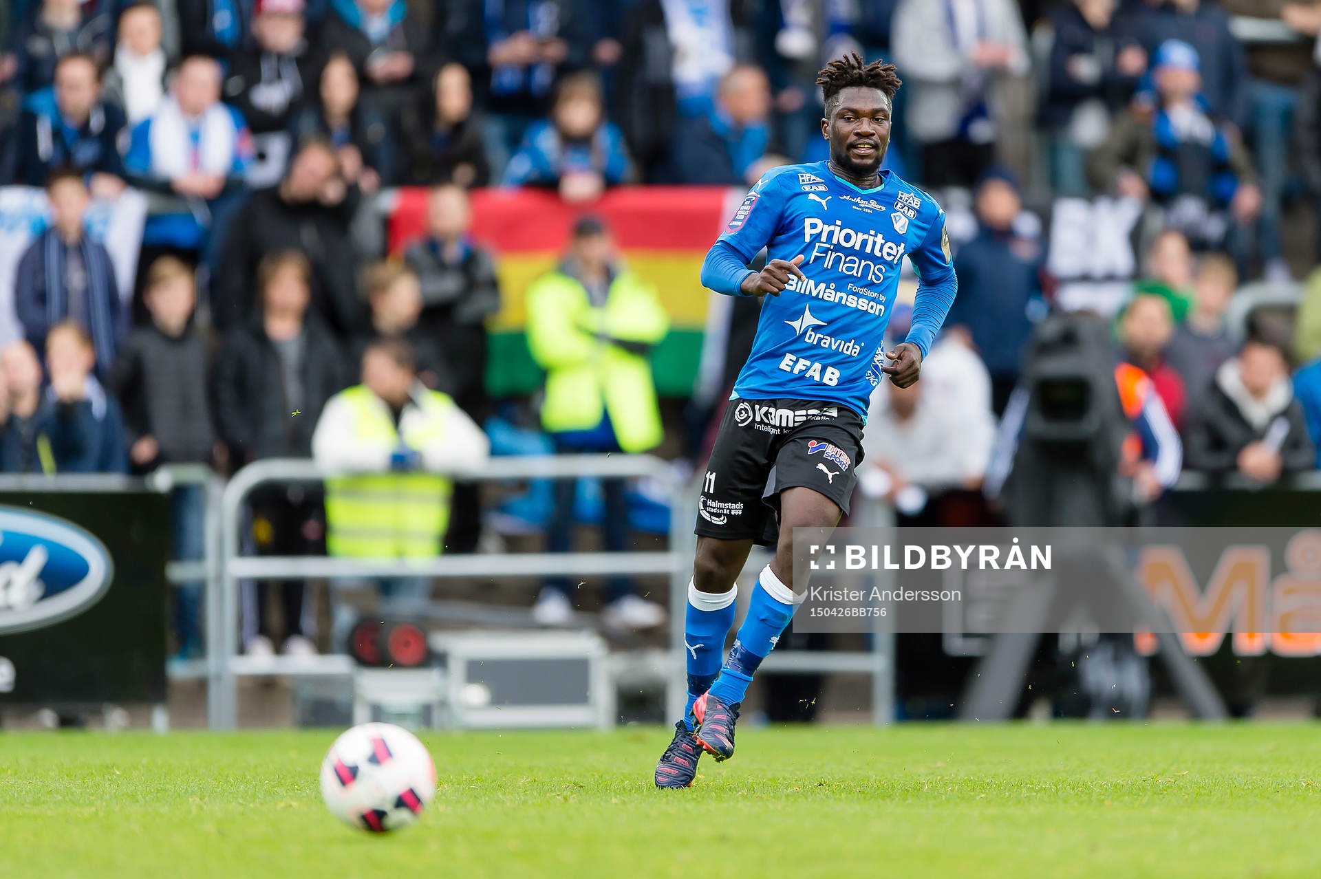 Halmstads King Osei Gyan