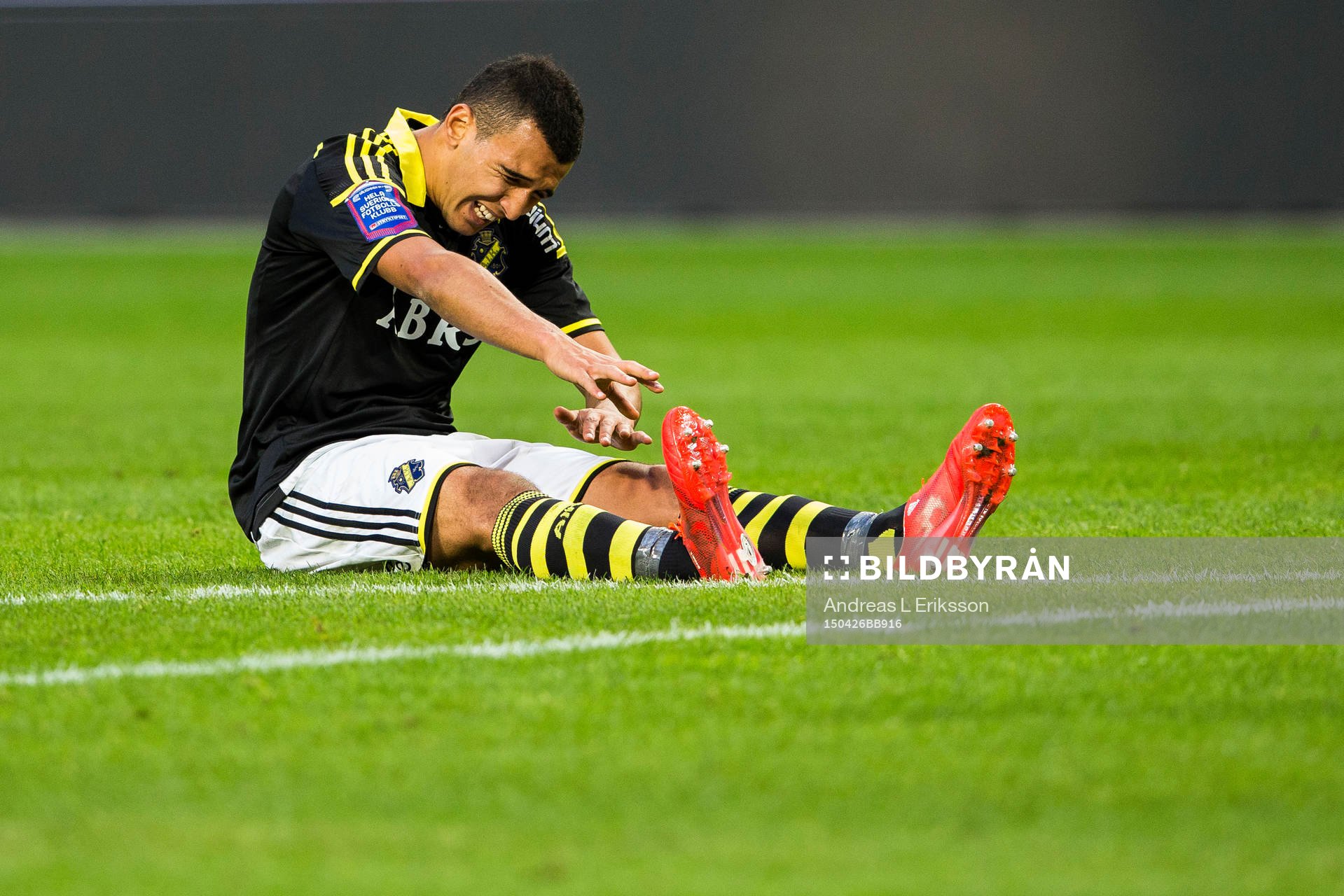 s Nabil Bahoui med kramp