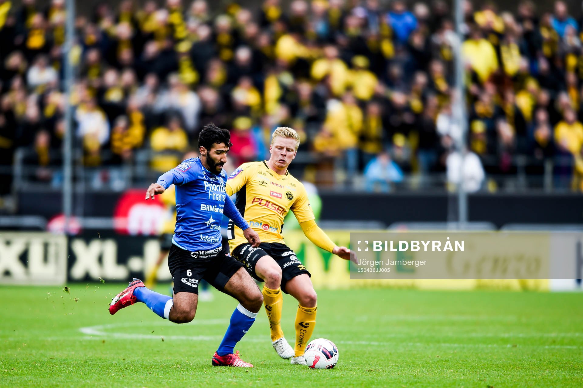 Halmstads Mohammed Ali Khan och Elfsborgs Per Frick