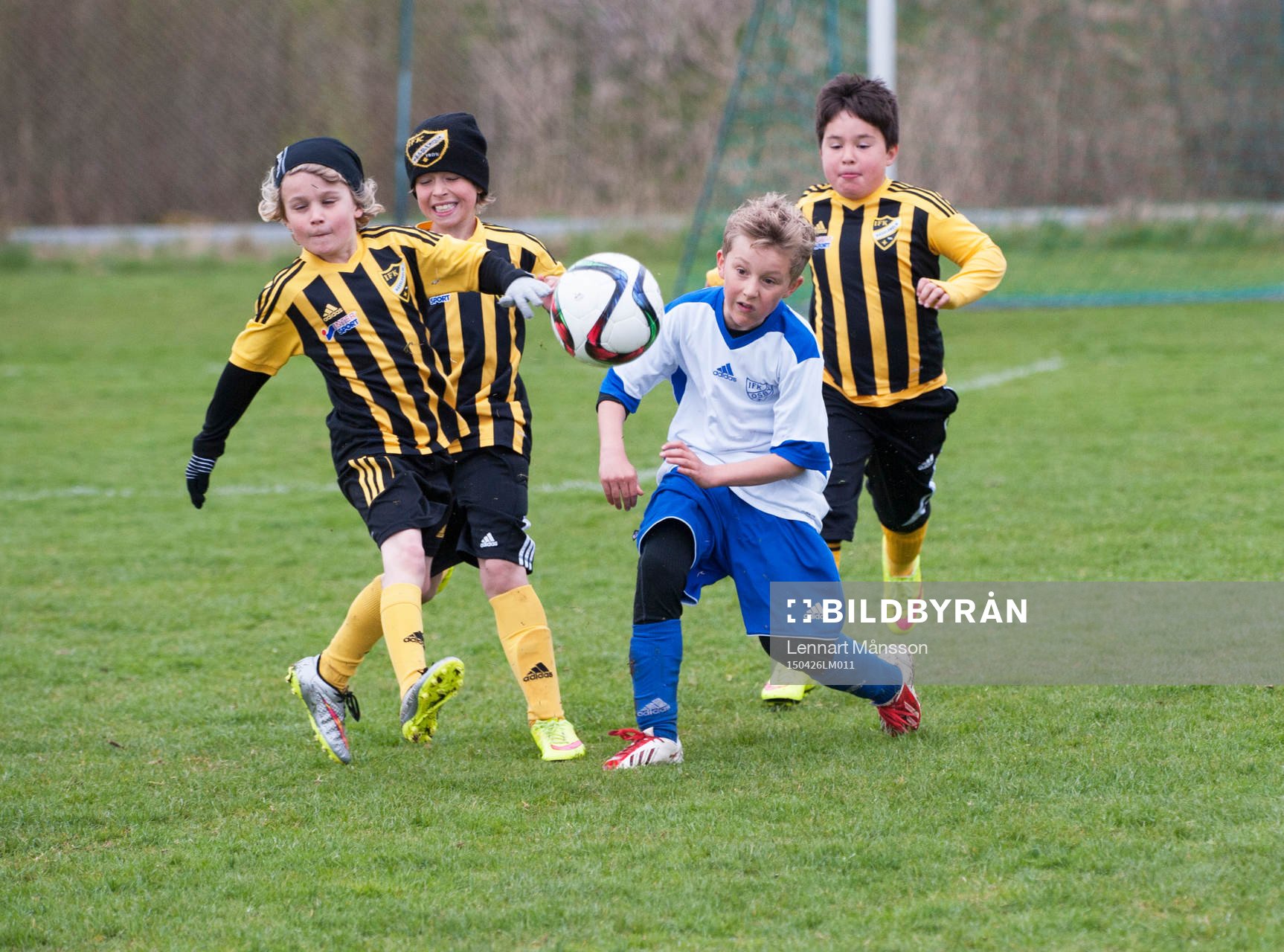 IFK Hässleholms pojkar födda 2005 mötte IFK Osby i