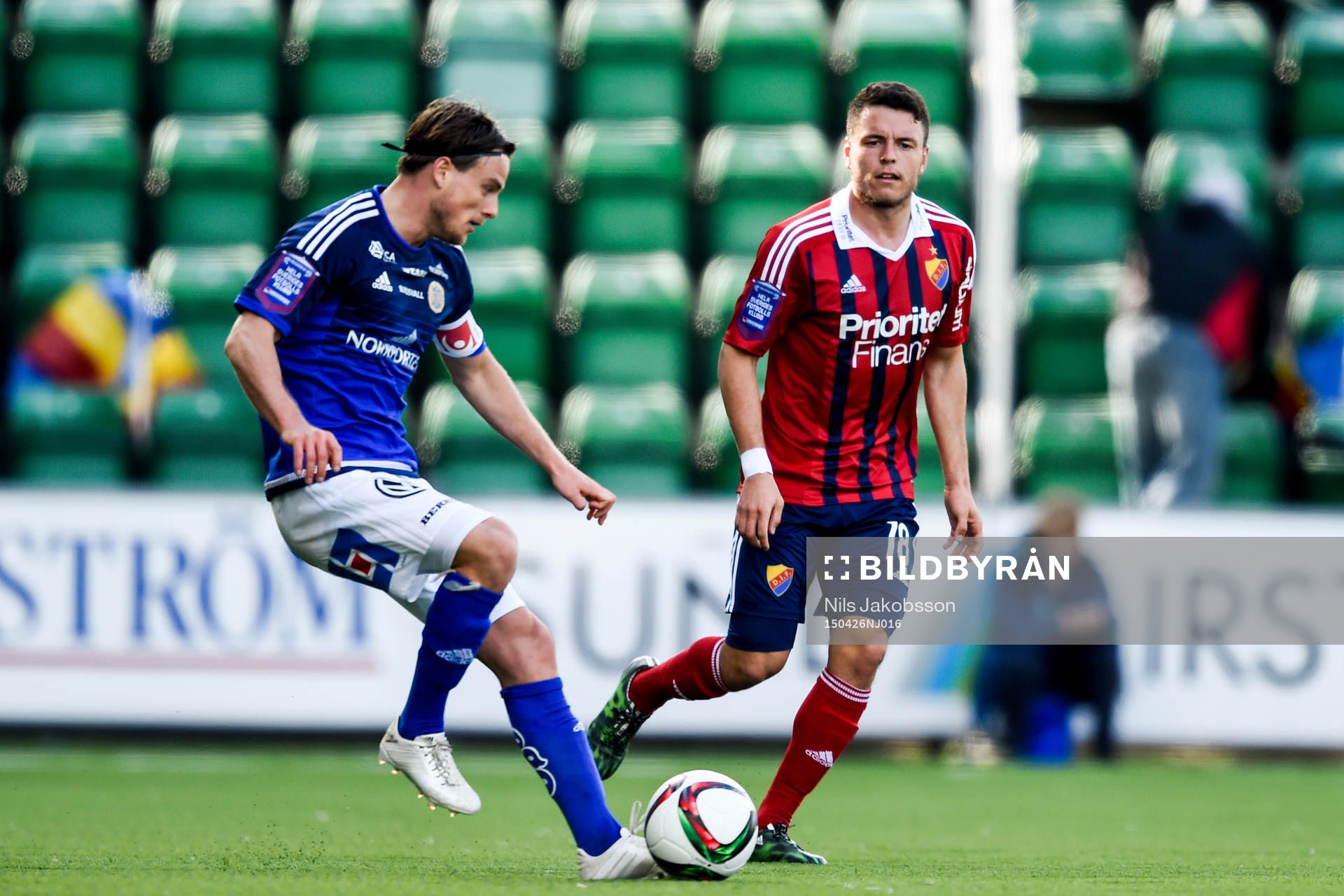 Sundsvalls Eric Larsson och Djurgårdens Kerim Mrabti