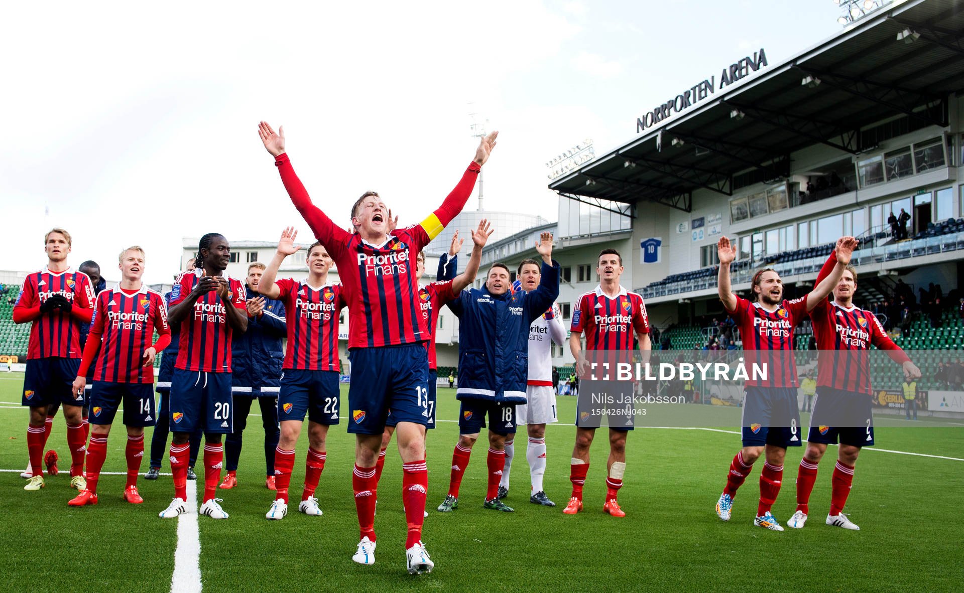 Djurgårdens Elliot Käck, Sam Johnson, Jesper Karlström,