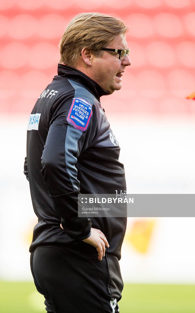 Kalmars tränare Peter Swärdh