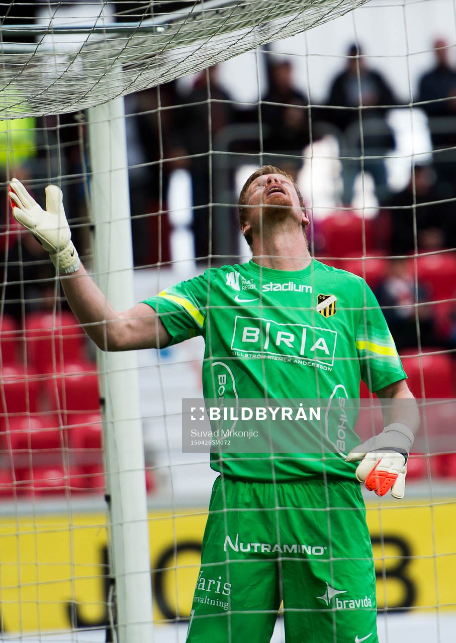 Häckens målvakt Christoffer Källqvist