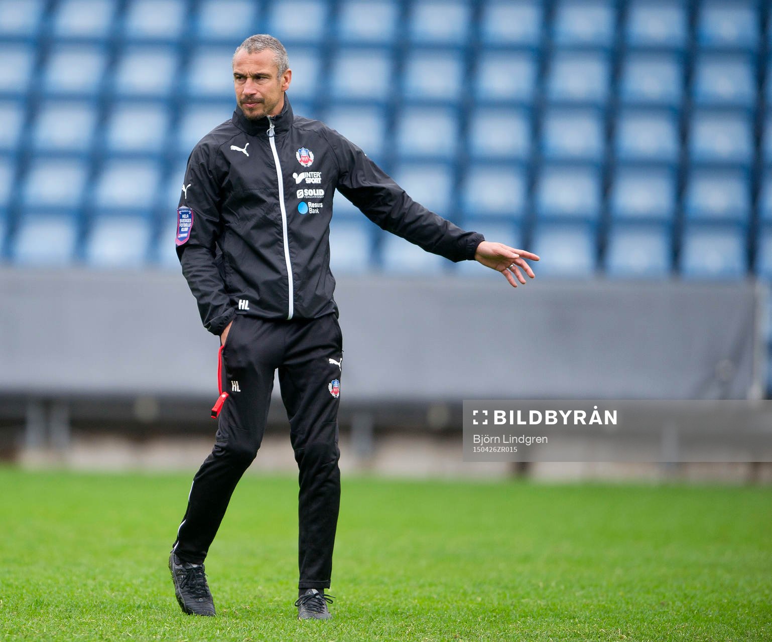 Helsingborgs manager Henrik Larsson
