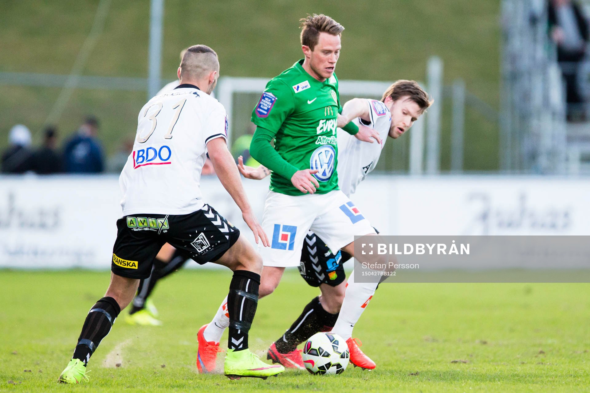 Shkelqim Krasniqi och Johan Lundgren (h)