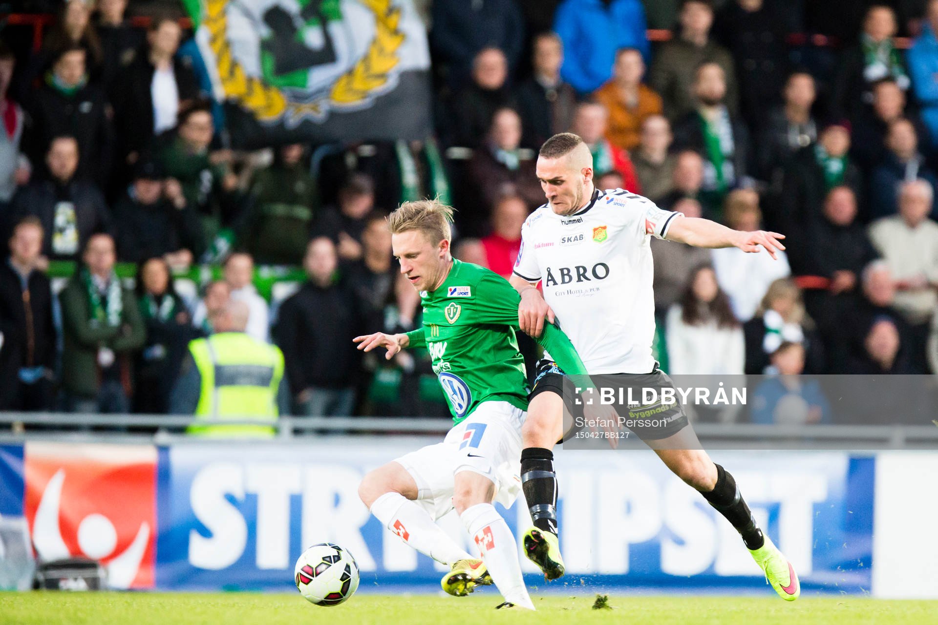 Jönköpings Södras Joakim Karlsson mot Gais Shkelqim