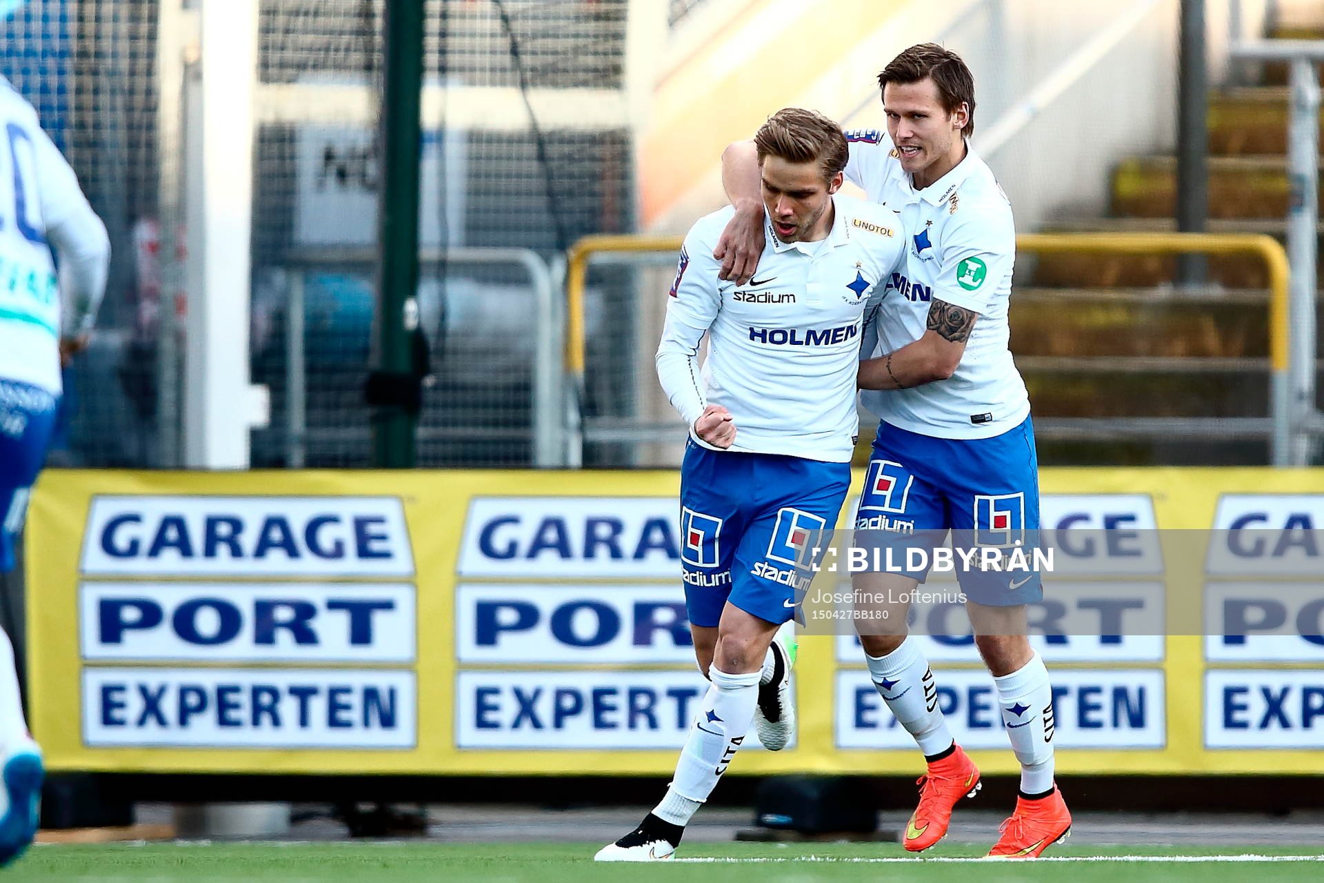 Norrköpings Christoffer Nyman och Arnór Ingvi Traustason