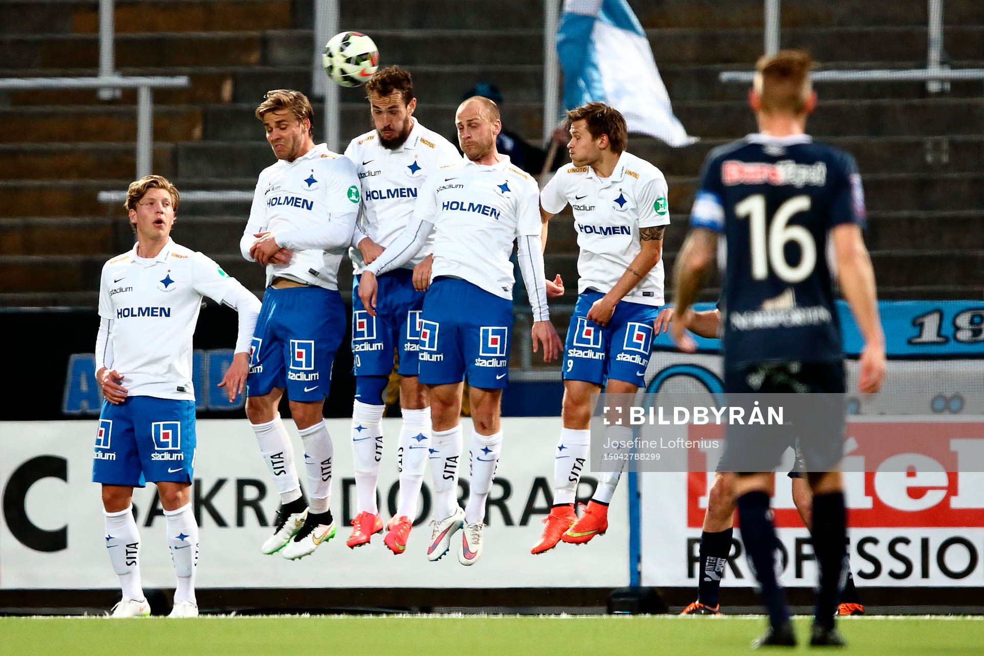 Norrköpings Alexander Fransson, Christoffer Nyman, Emir