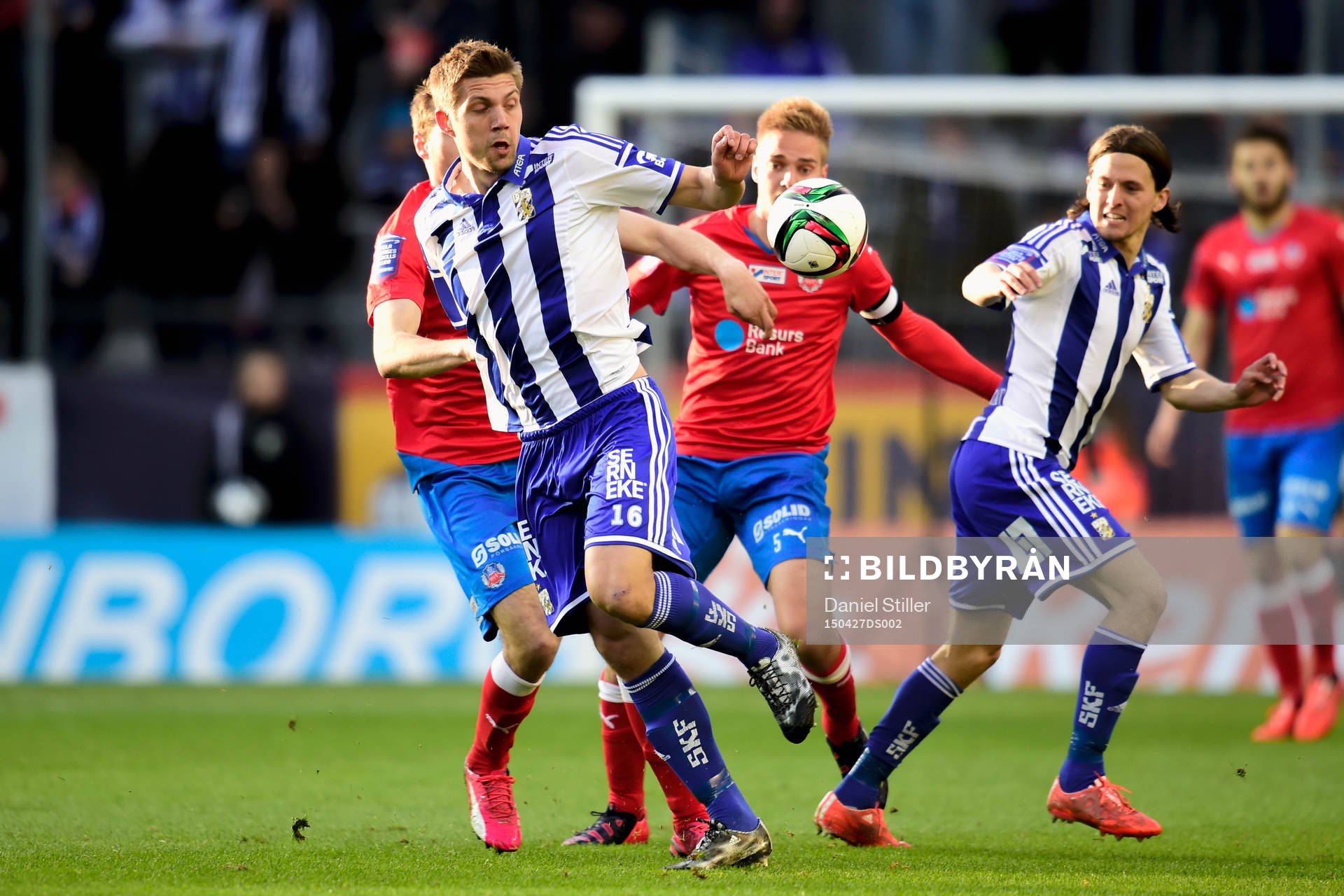 IFK Göteborgs Mikael Boman och Lasse Vibe