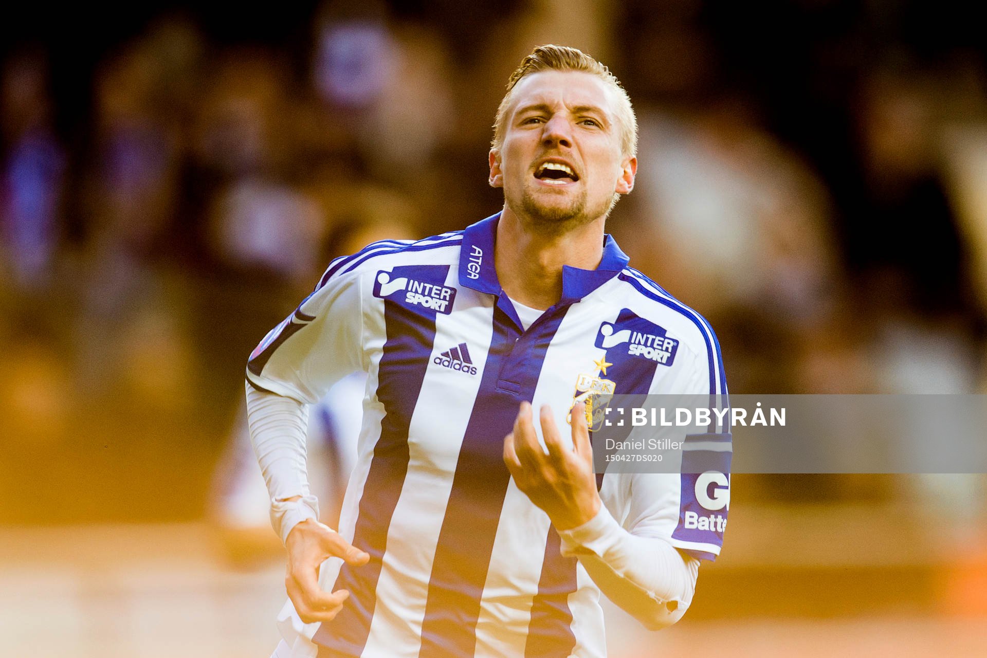 IFK Göteborgs Sebastian Eriksson jublar