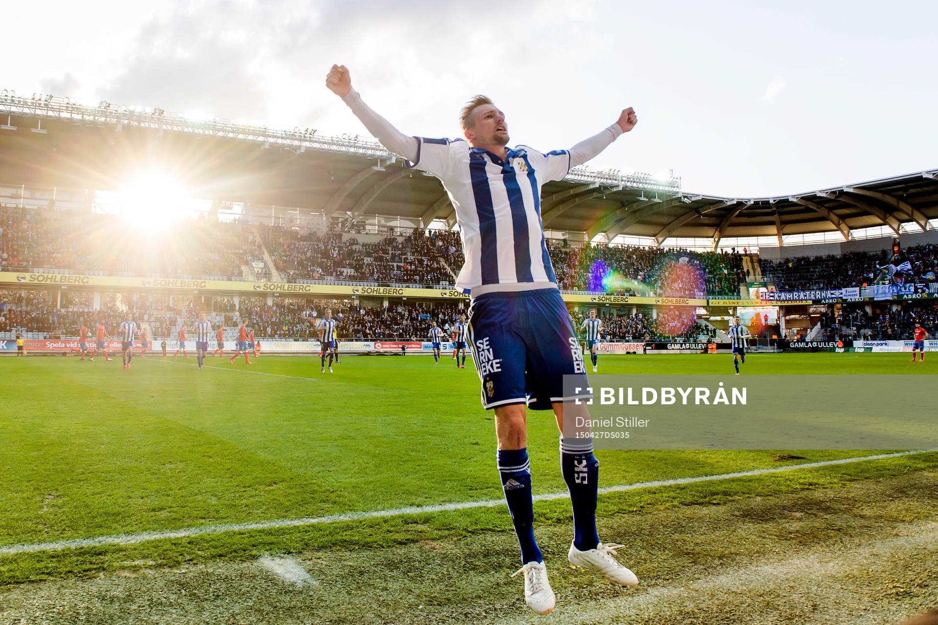IFK Göteborgs Sebastian Eriksson jublar