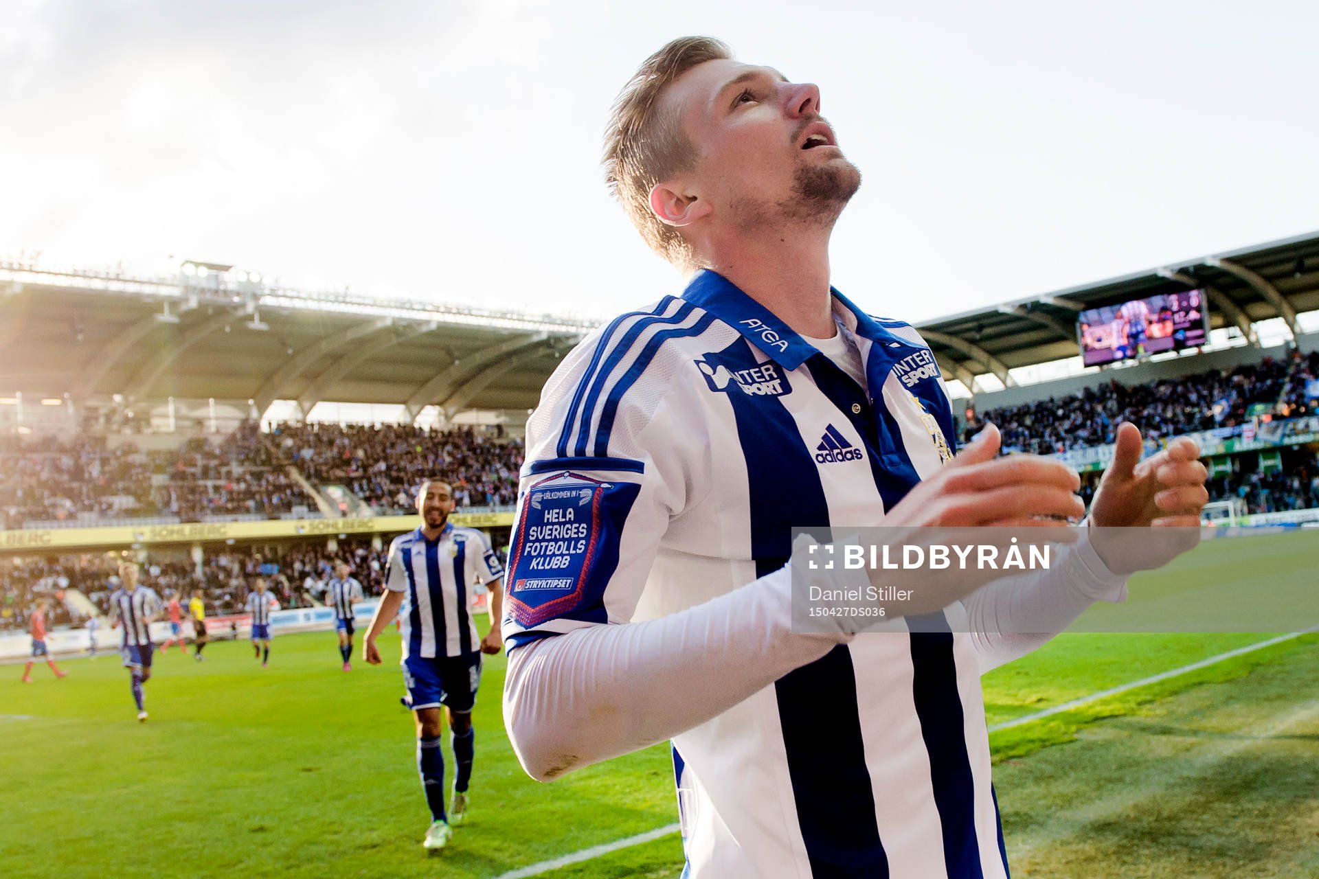 IFK Göteborgs Sebastian Eriksson jublar