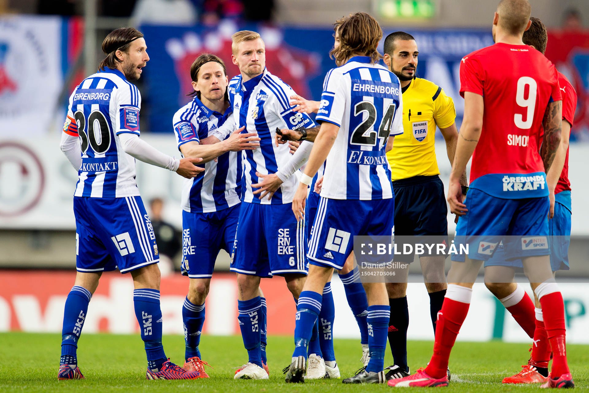 IFK Göteborgs Sebastian Eriksson är förbannad på