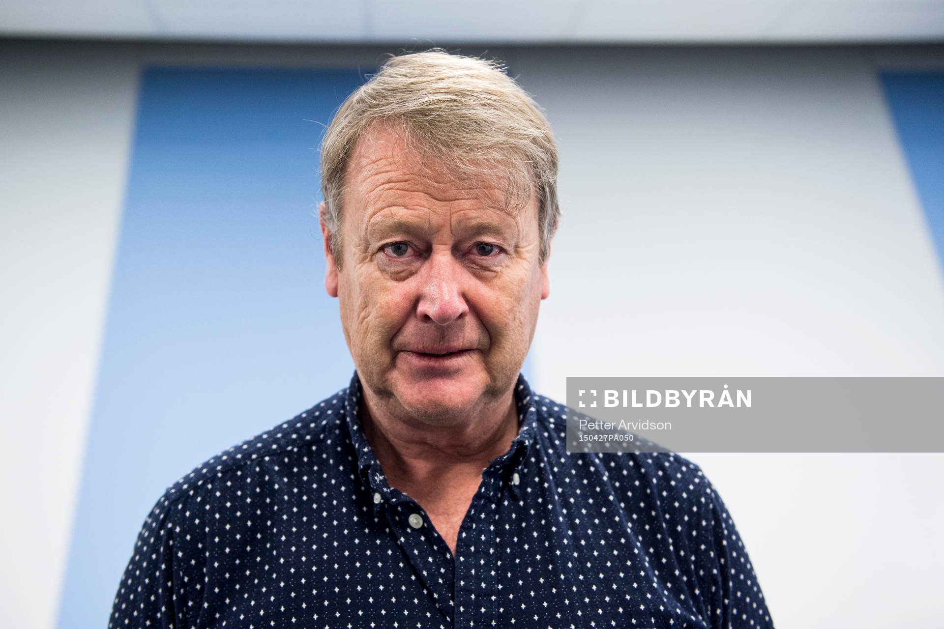 Malmö FFs tränare Åge Hareide poserar för ett porträtt den 27 april 2015 i Malmö.