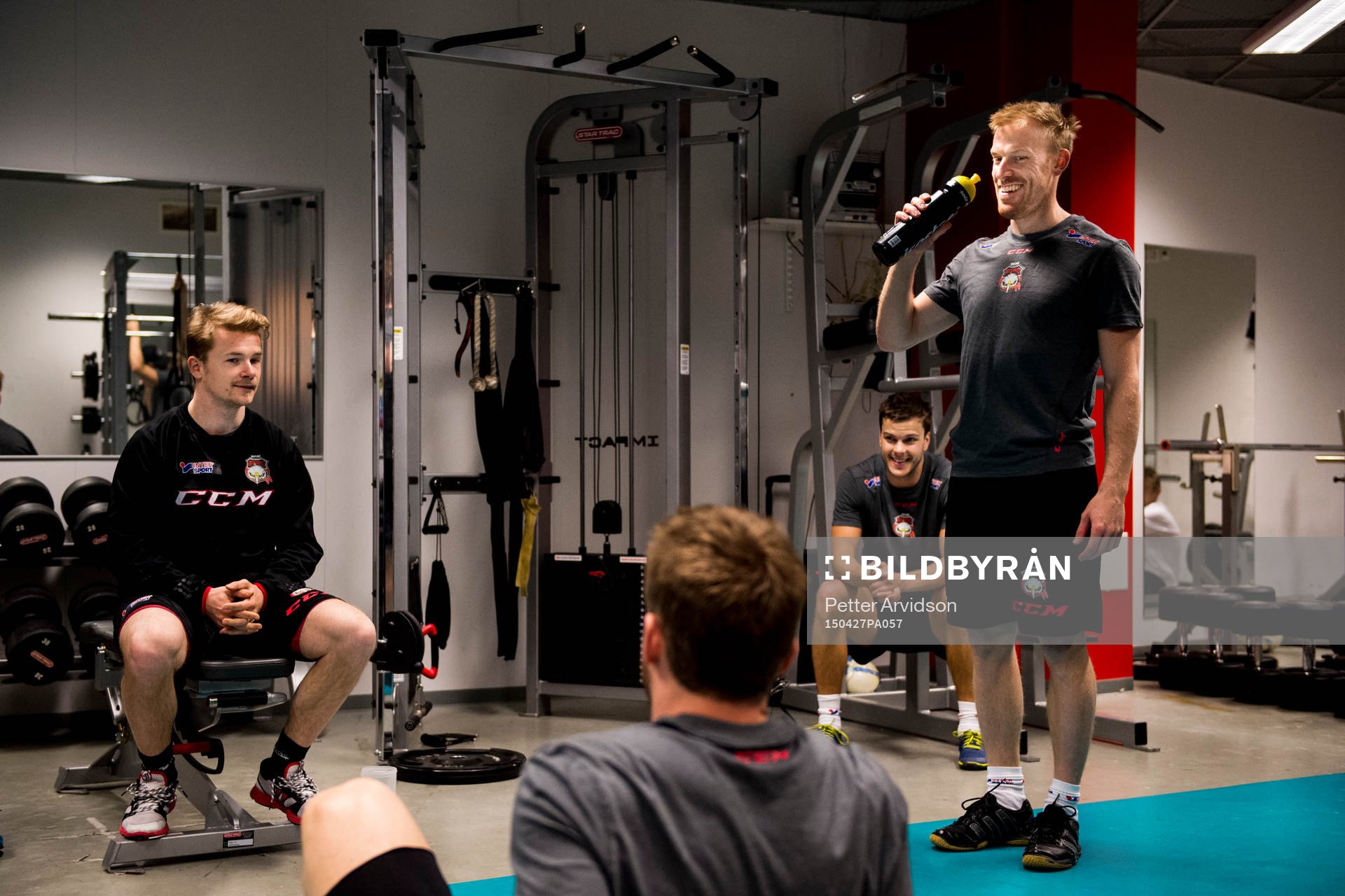 Nicklas Jadeland och Jens Olsson när Malmö Redhawks har