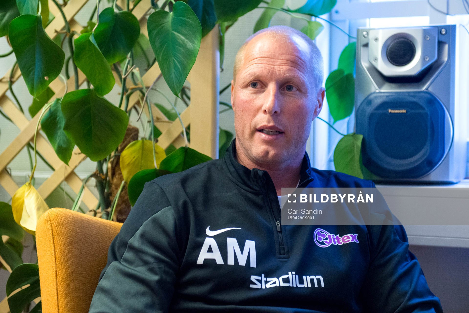 Anders Magnusson, tränare för amitionslaget, blir