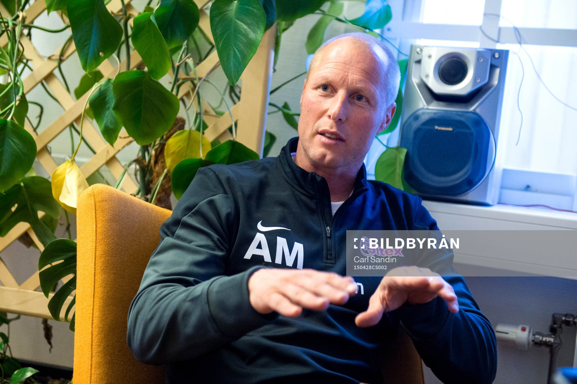 Anders Magnusson, tränare för amitionslaget, blir