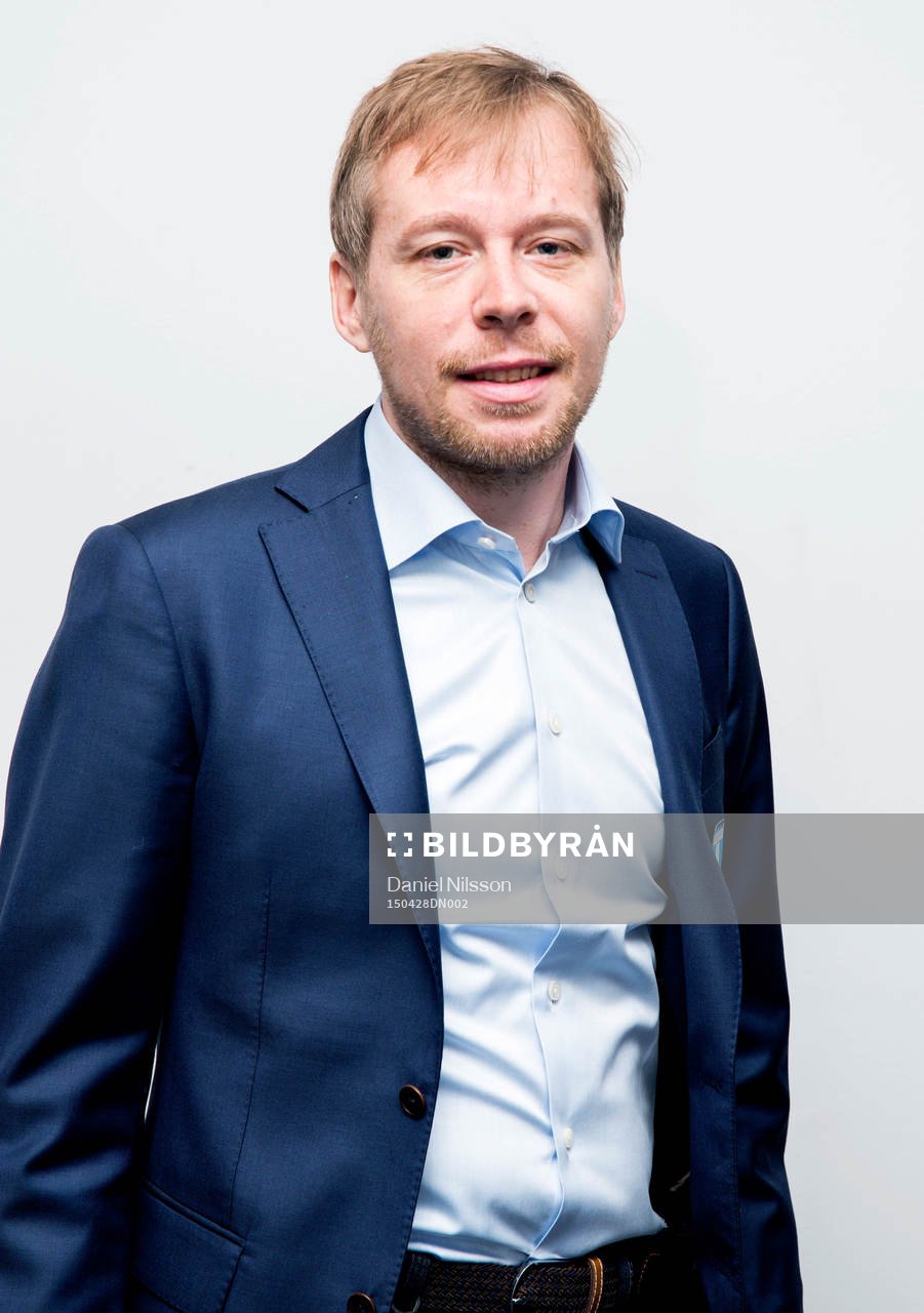 S presschef och komunikationschef Peter Åhlander