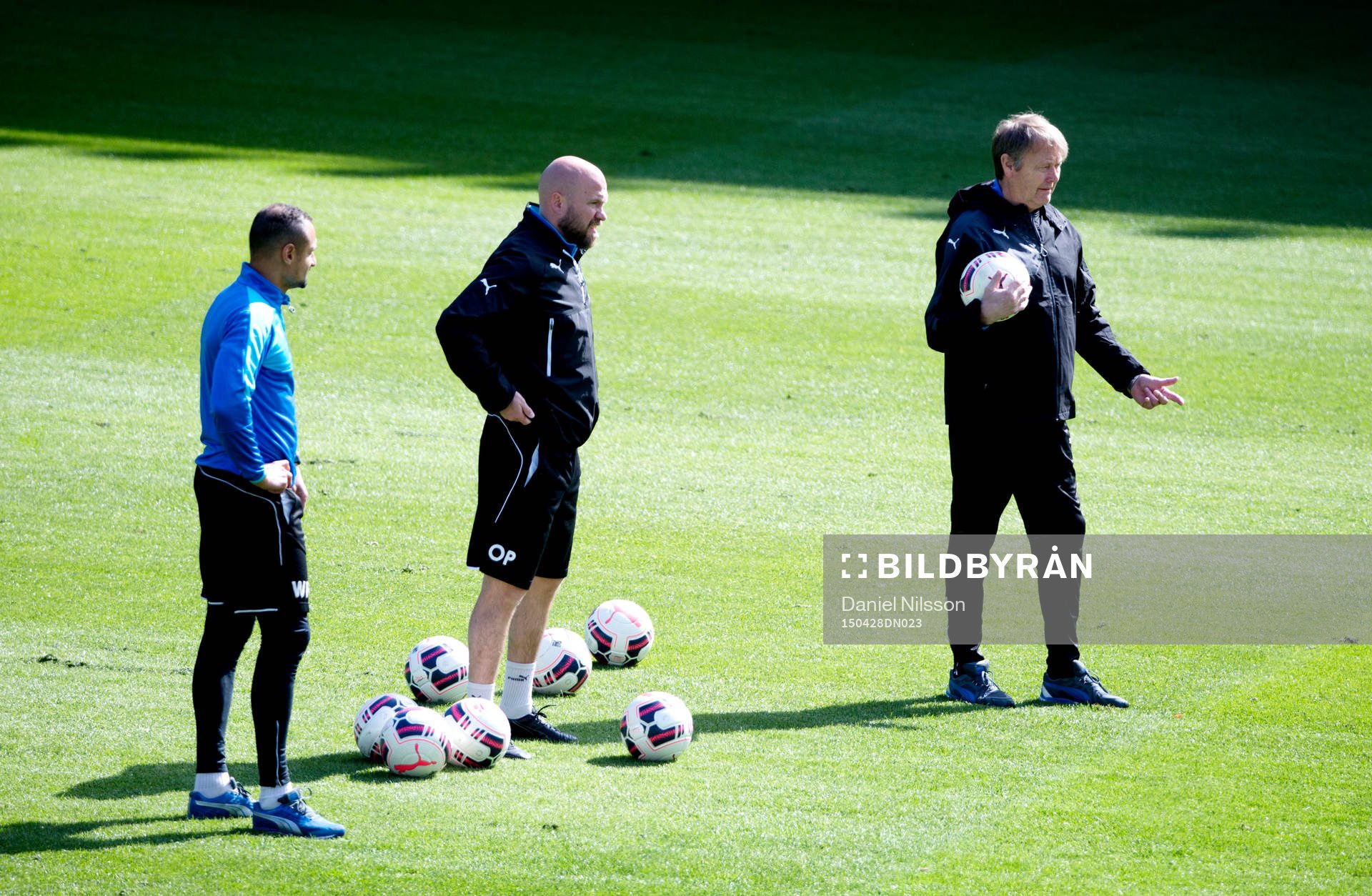 Malmö FF naprapat Wilner Registre, assisterade tränare