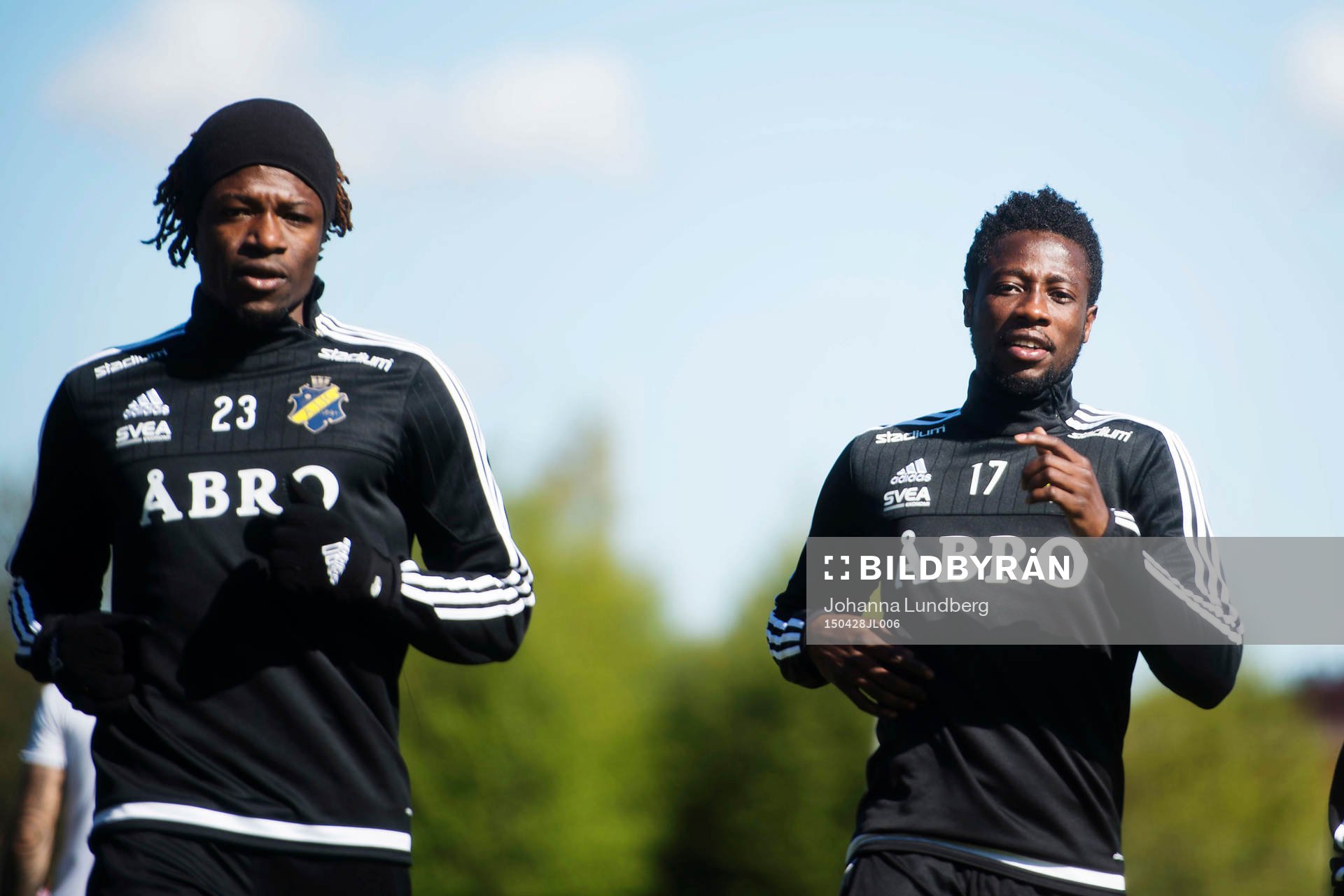 s Mohamed Bangura och Ebenezer Ofori