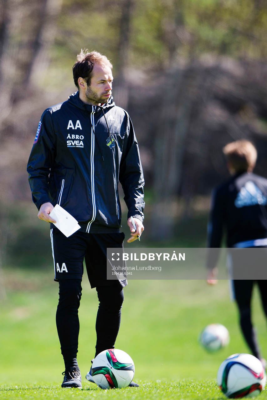 s tränare Andreas Alm