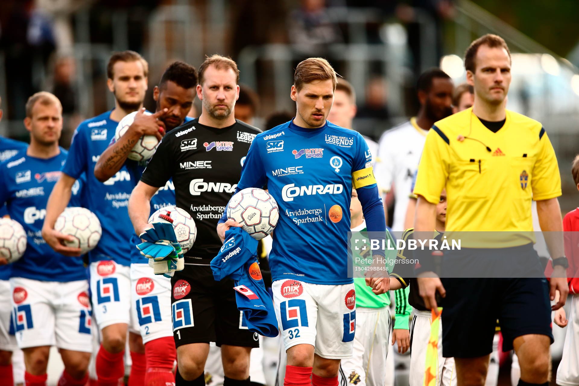 Åtvidabergs målvakt Henrik Gustavsson och Martin