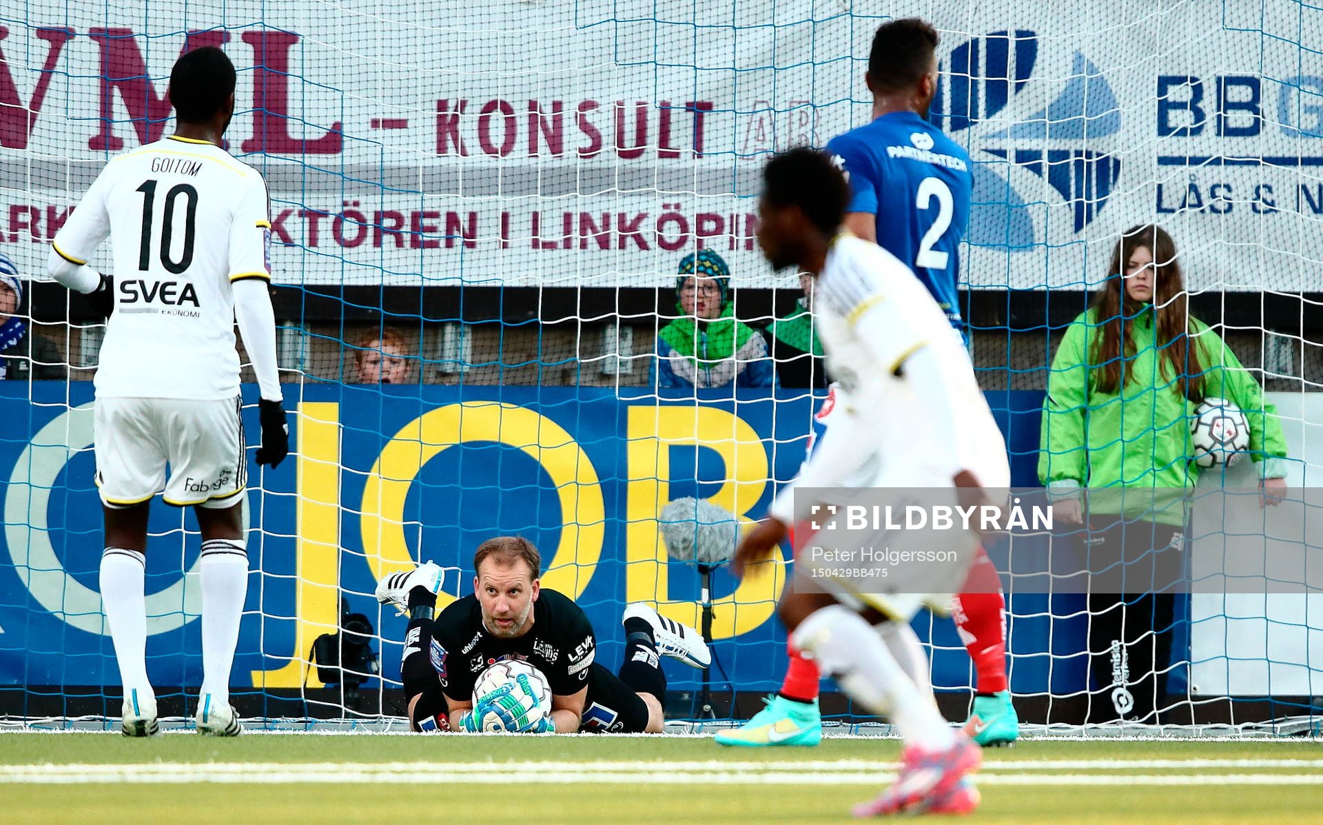 Åtvidabergs målvakt Henrik Gustavsson