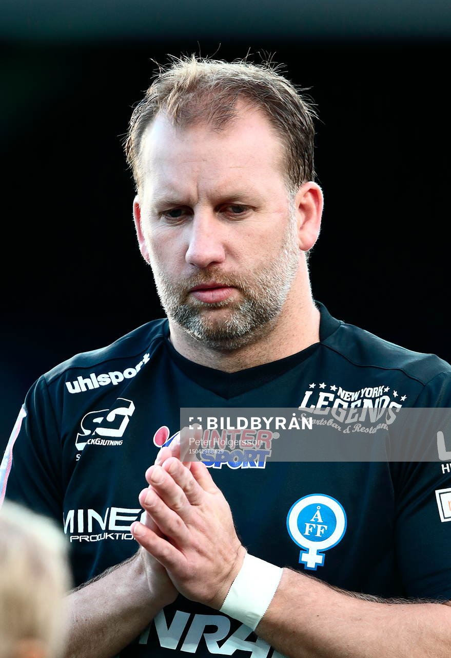 Åtvidabergs målvakt Henrik Gustavsson