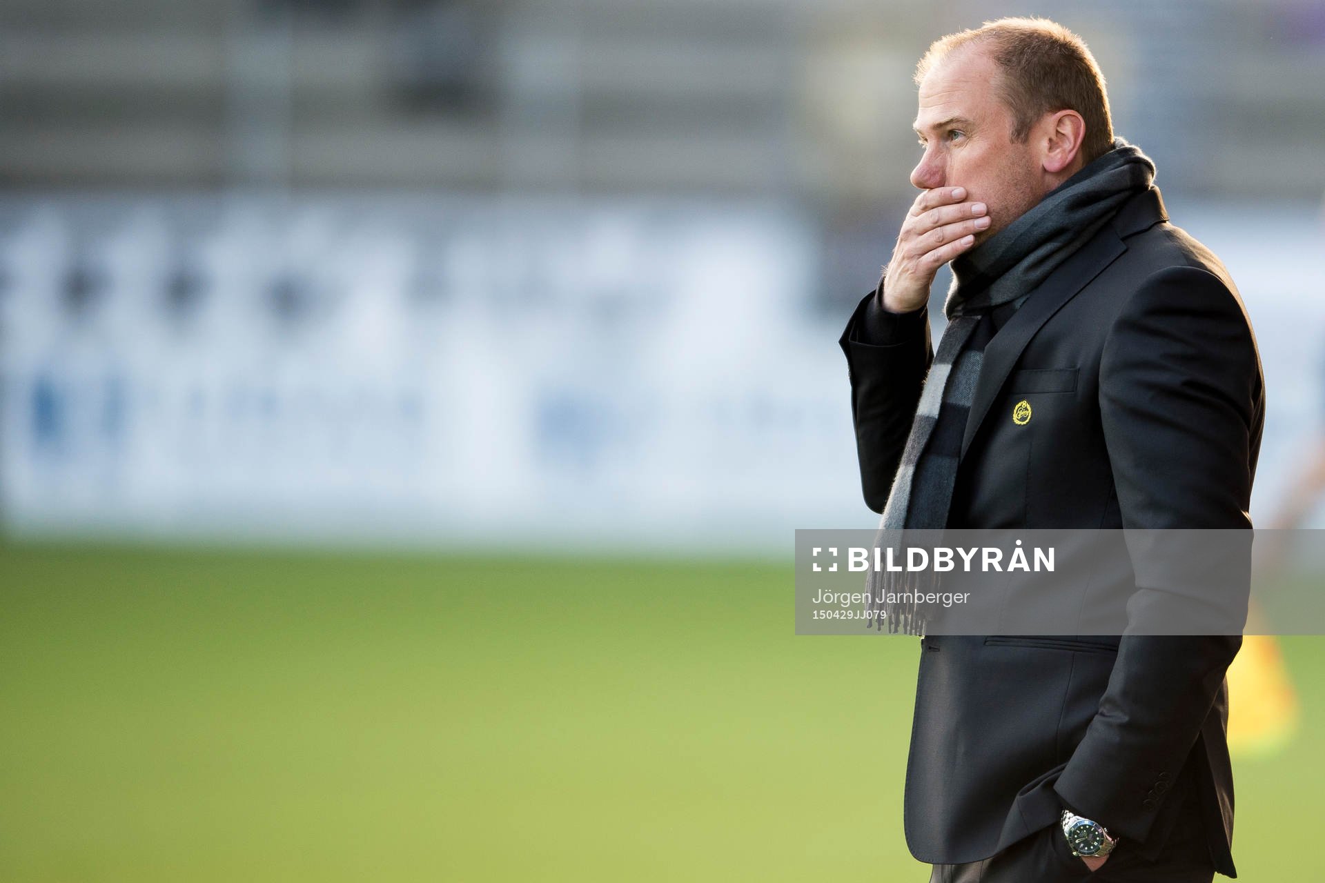 Elfsborgs manager Magnus Haglund är fundersam