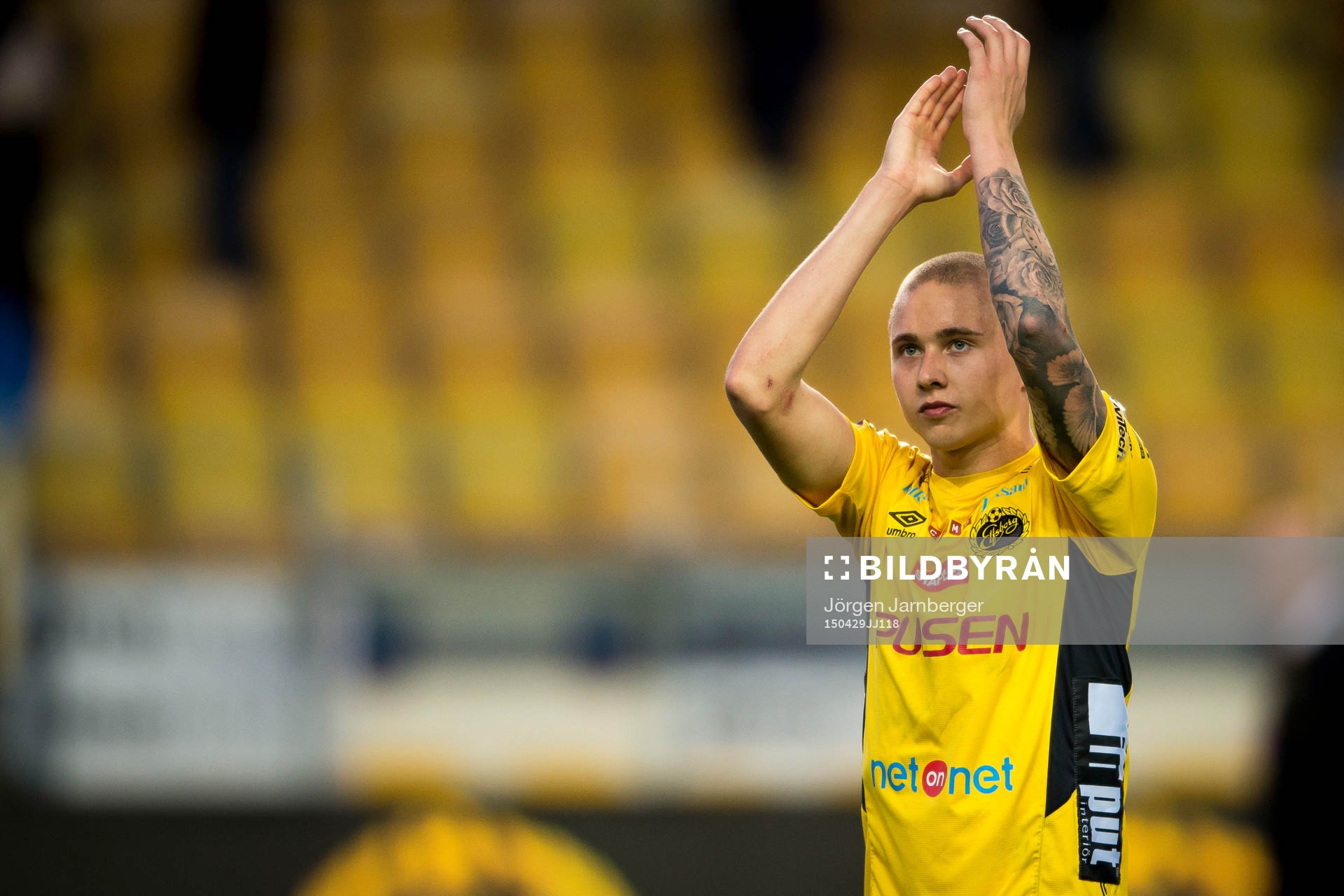 Elfsborgs Sebastian Holmén jublar