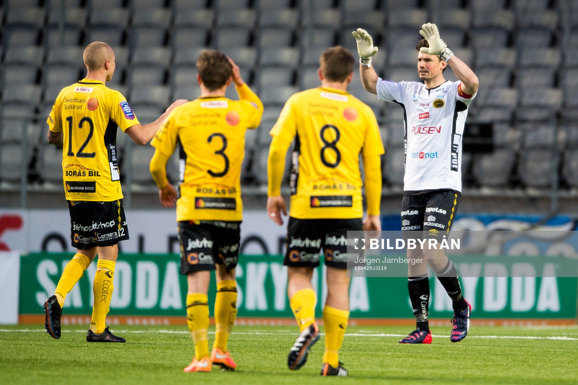 Elfsborgs spelare jublar