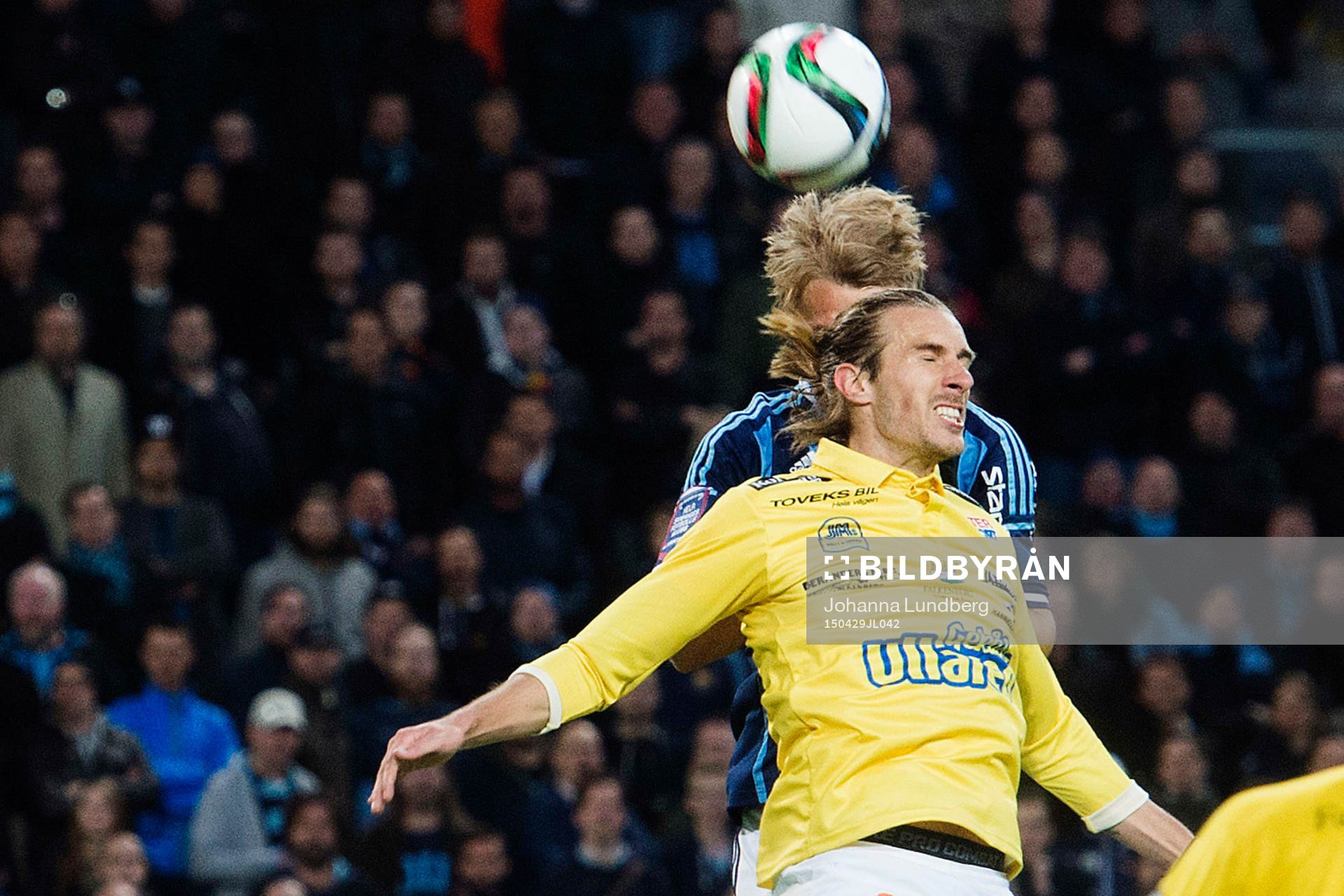 Falkenbergs Tobias Carlsson och Djurgårdens Sebastian