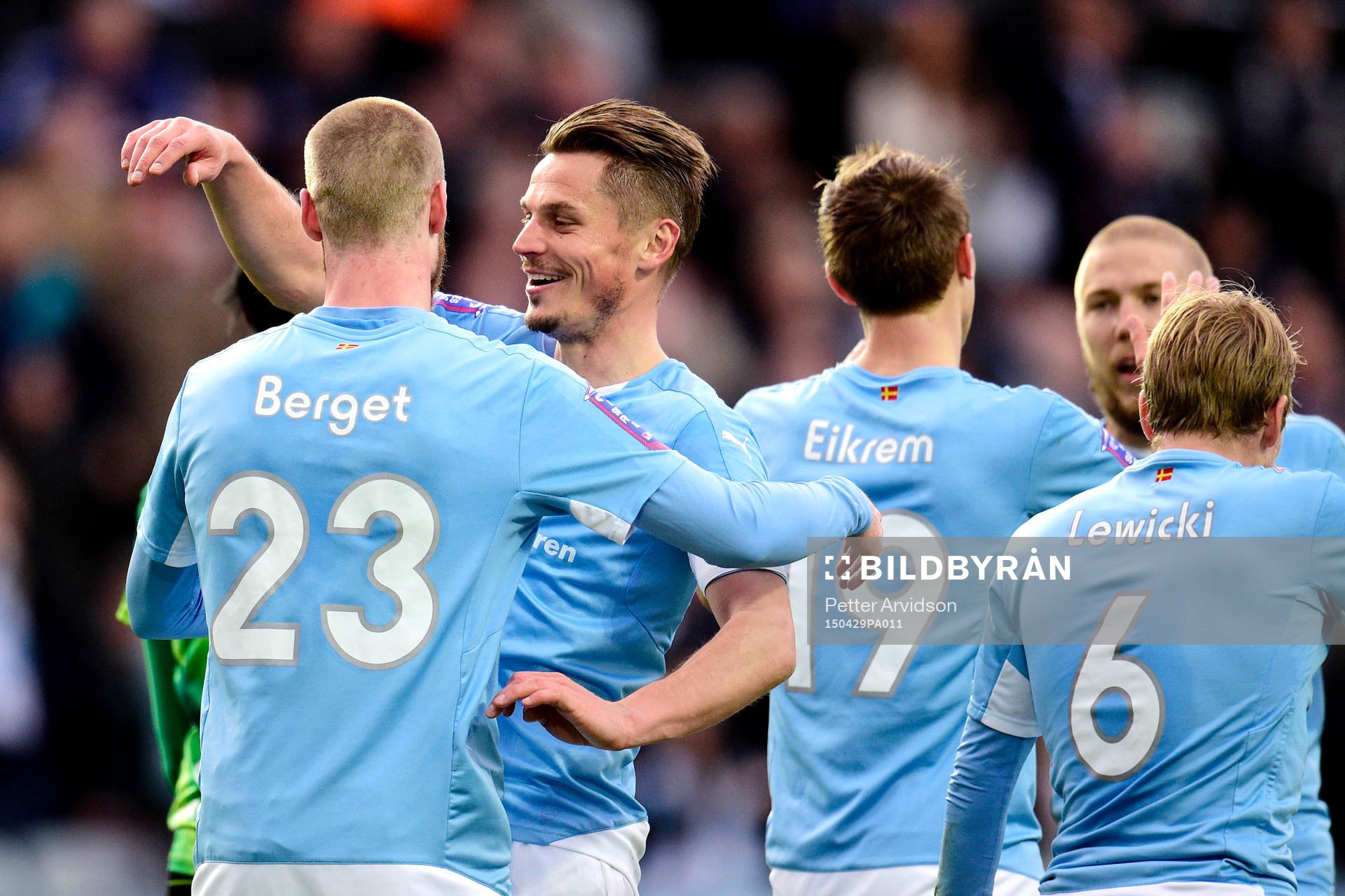 Malmö FFs Jo Inge Berget jublar