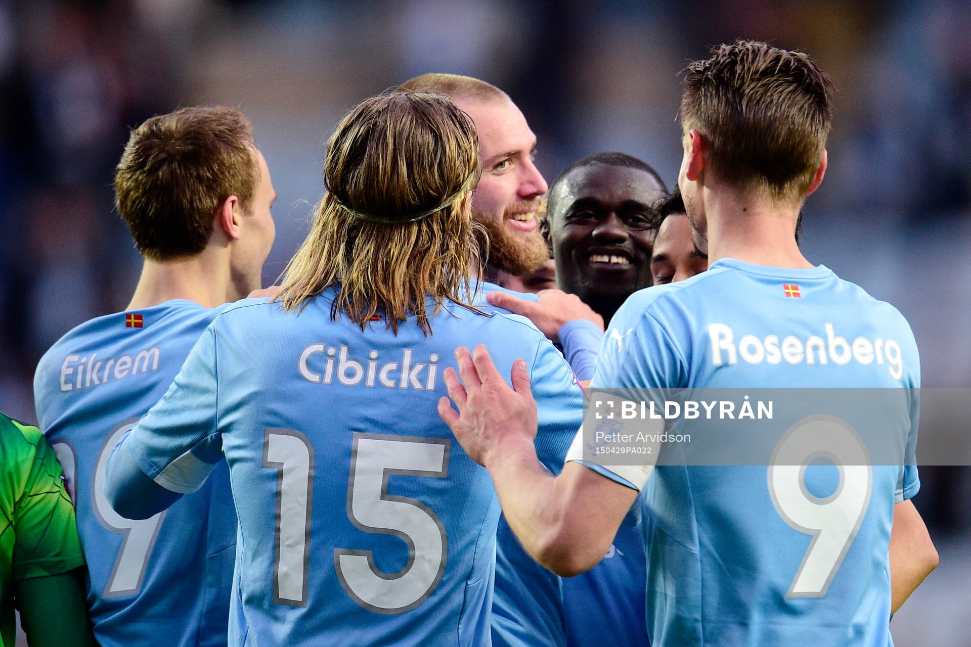 Malmö FFs Jo Inge Berget jublar