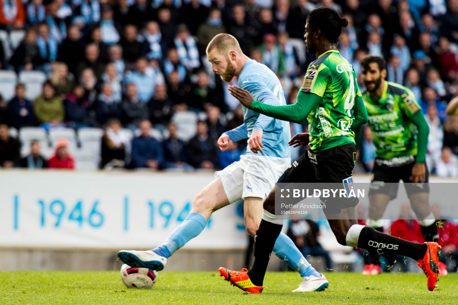 Malmö FFs Jo Inge Berget gör 2-0