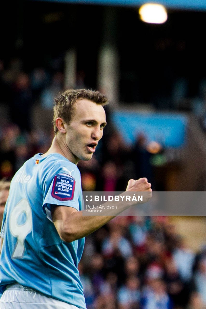 Malmö FFs Magnus Wolff Eikrem jublar