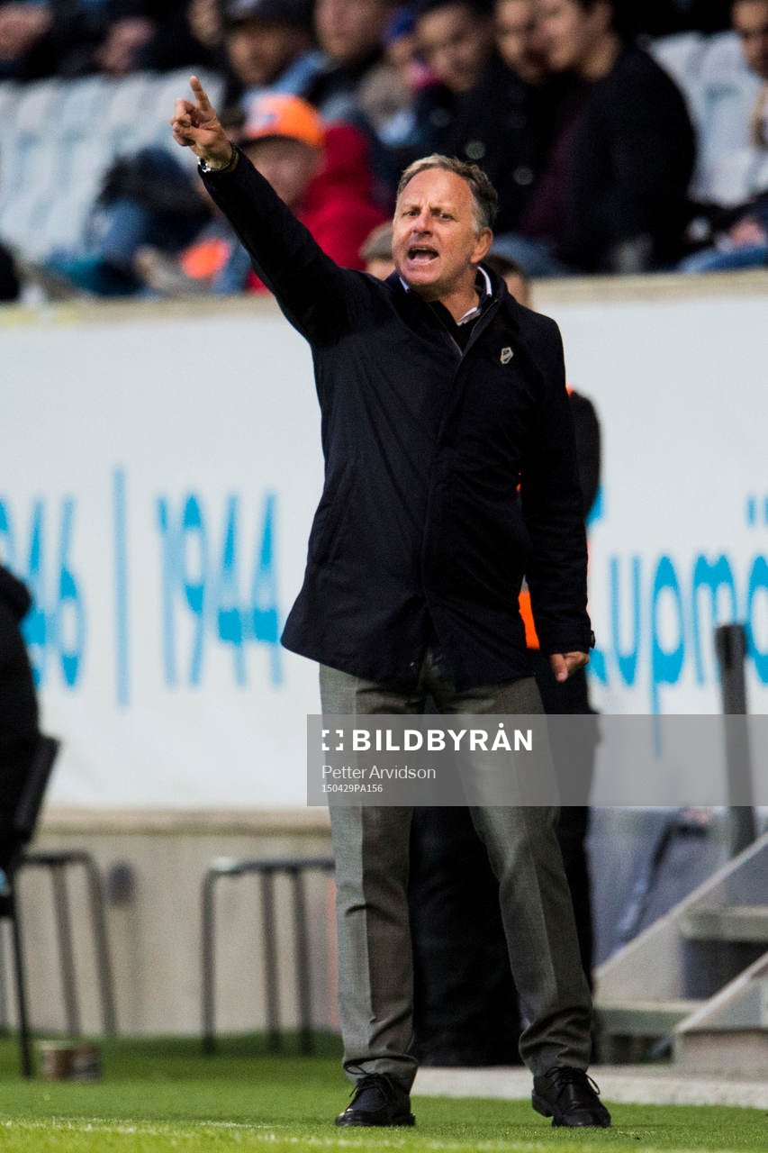 Halmstads tränare Jan Jönsson