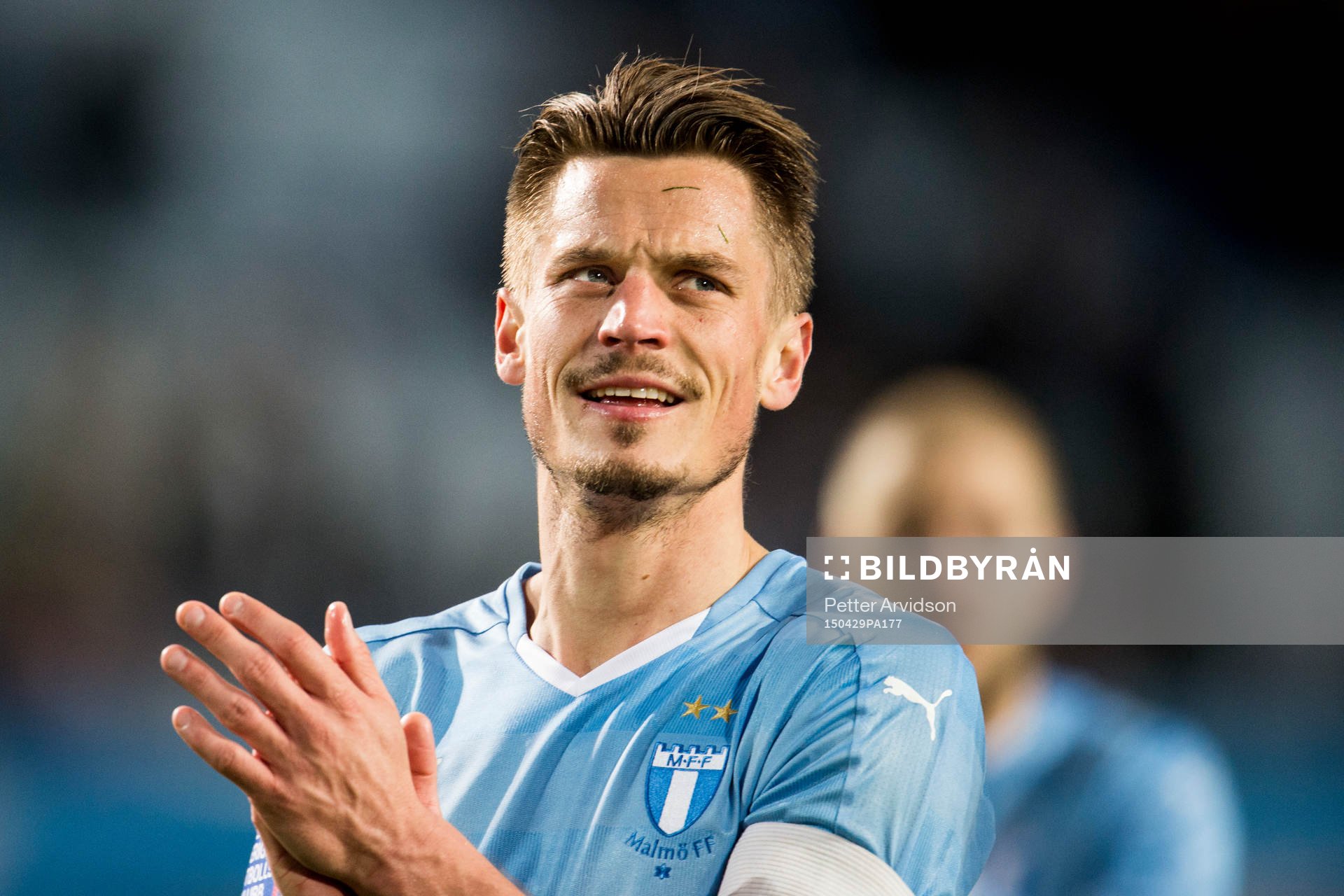 Malmö FFs Markus Rosenberg tackar publiken