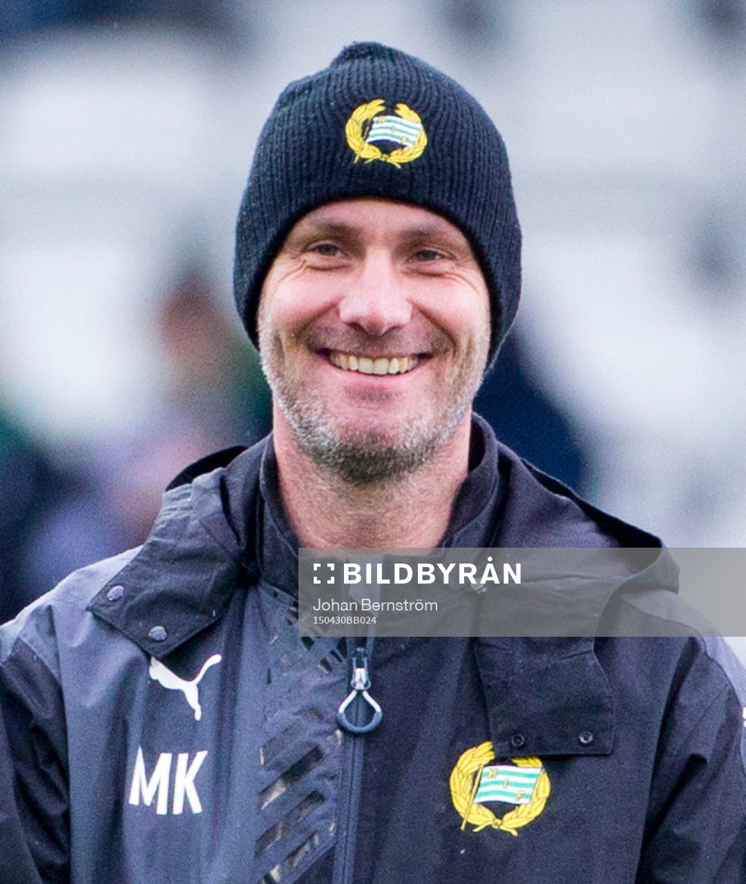 Hammarbys sjukgymnast Mikael Klotz är glad