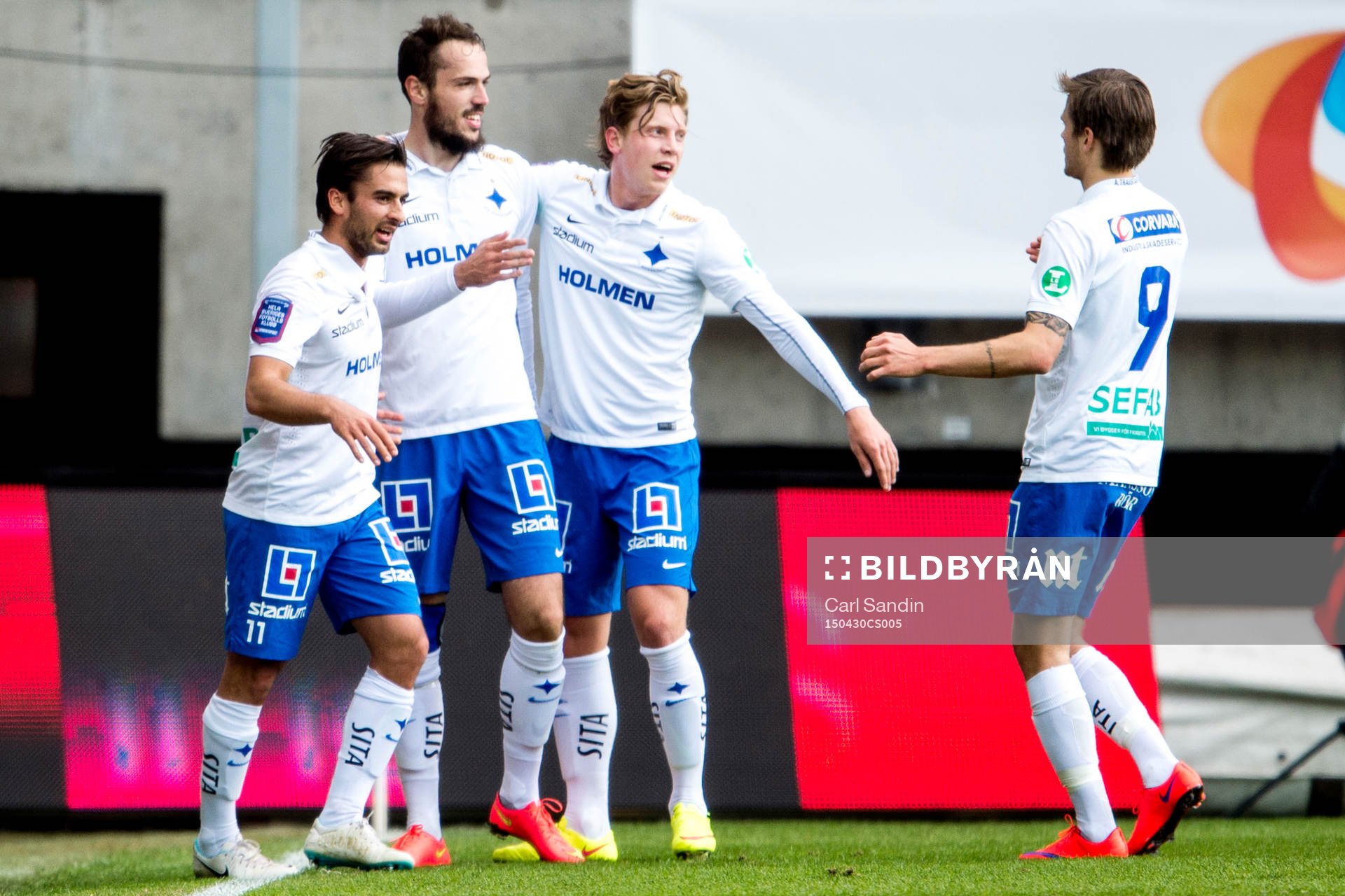 Norrköpings Emir Kujovic jublar