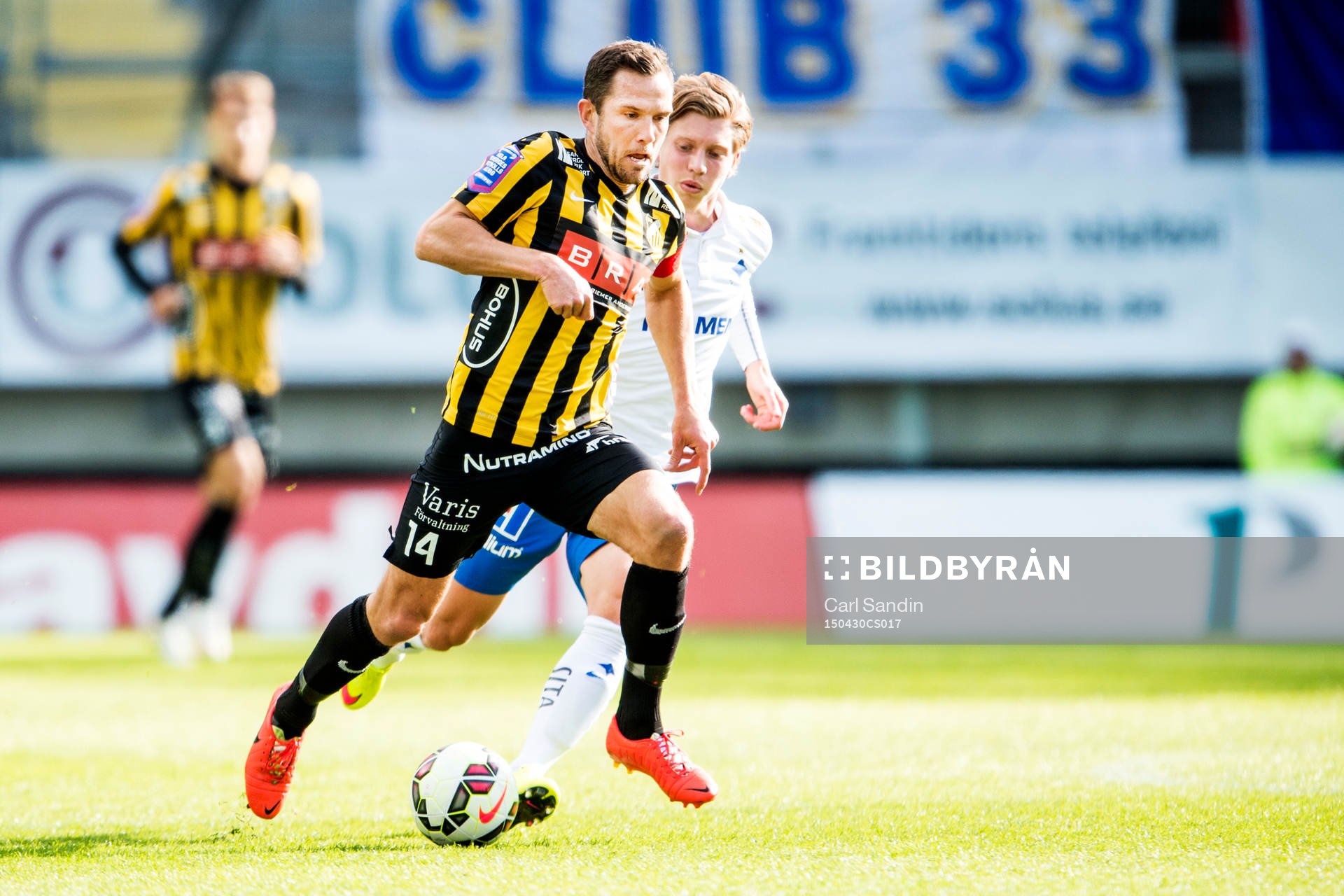 Häckens Martin Ericsson och Norrköpings Alexander Fransson