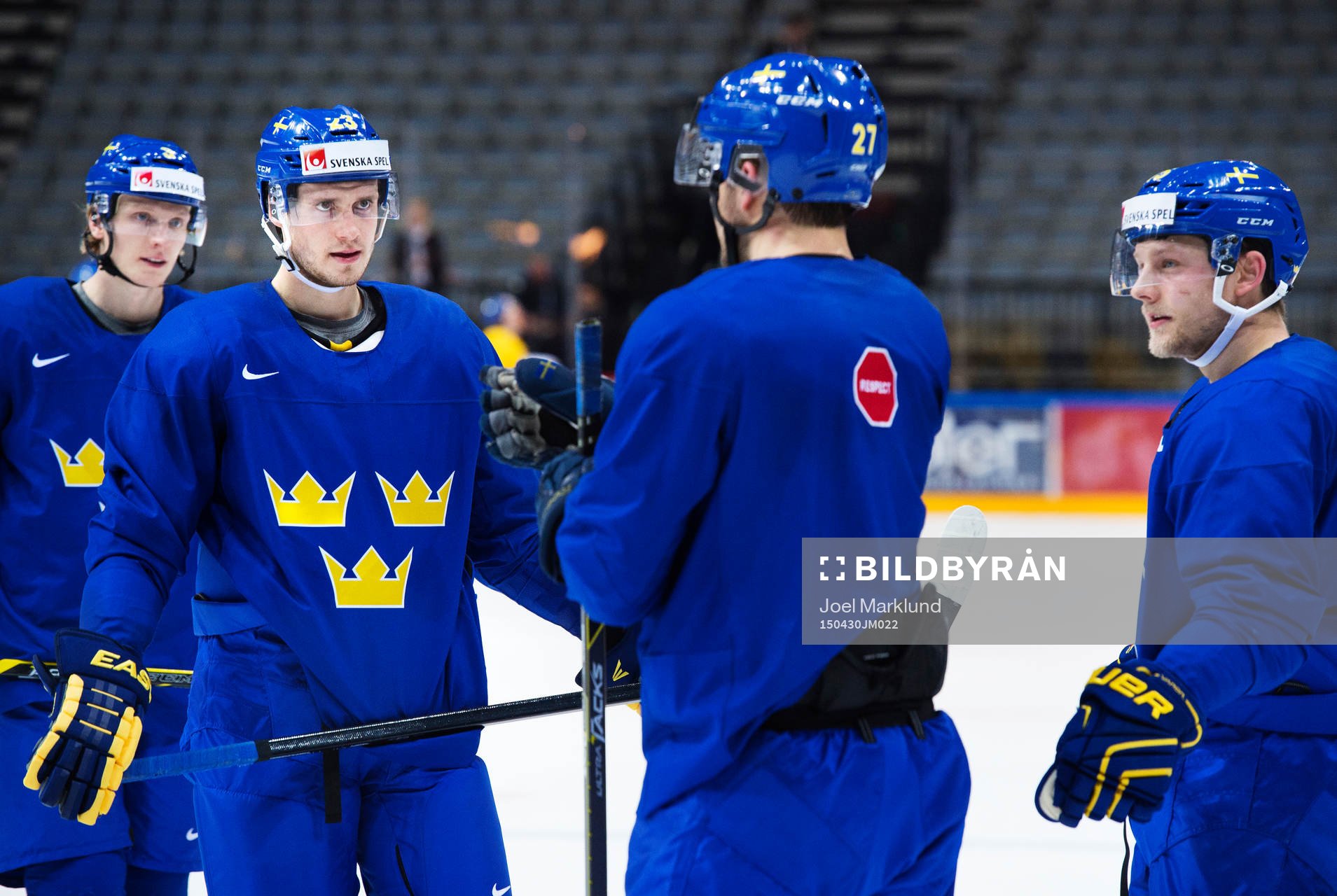 John Klingberg, Oliver Ekman Larsson, Jimmie Ericsson och