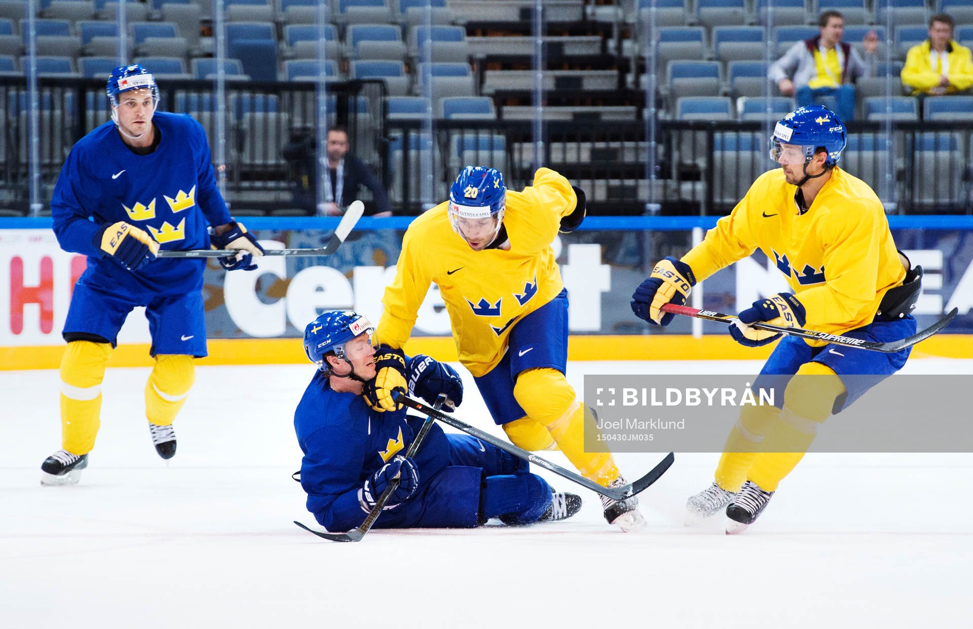 Johan Fransson, Nicklas Danielsson, Joel Lundqvist och