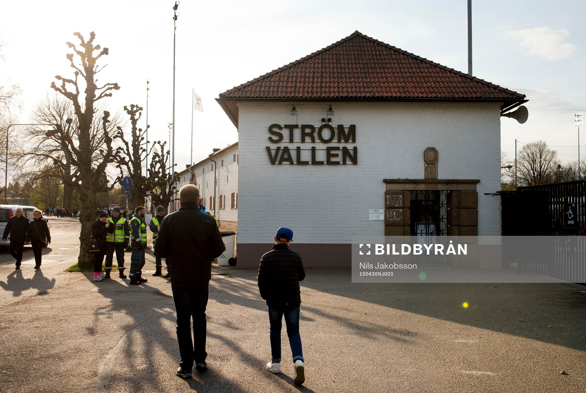 Sista matchen på arenan Strömvallen blir fotbollsmatchen