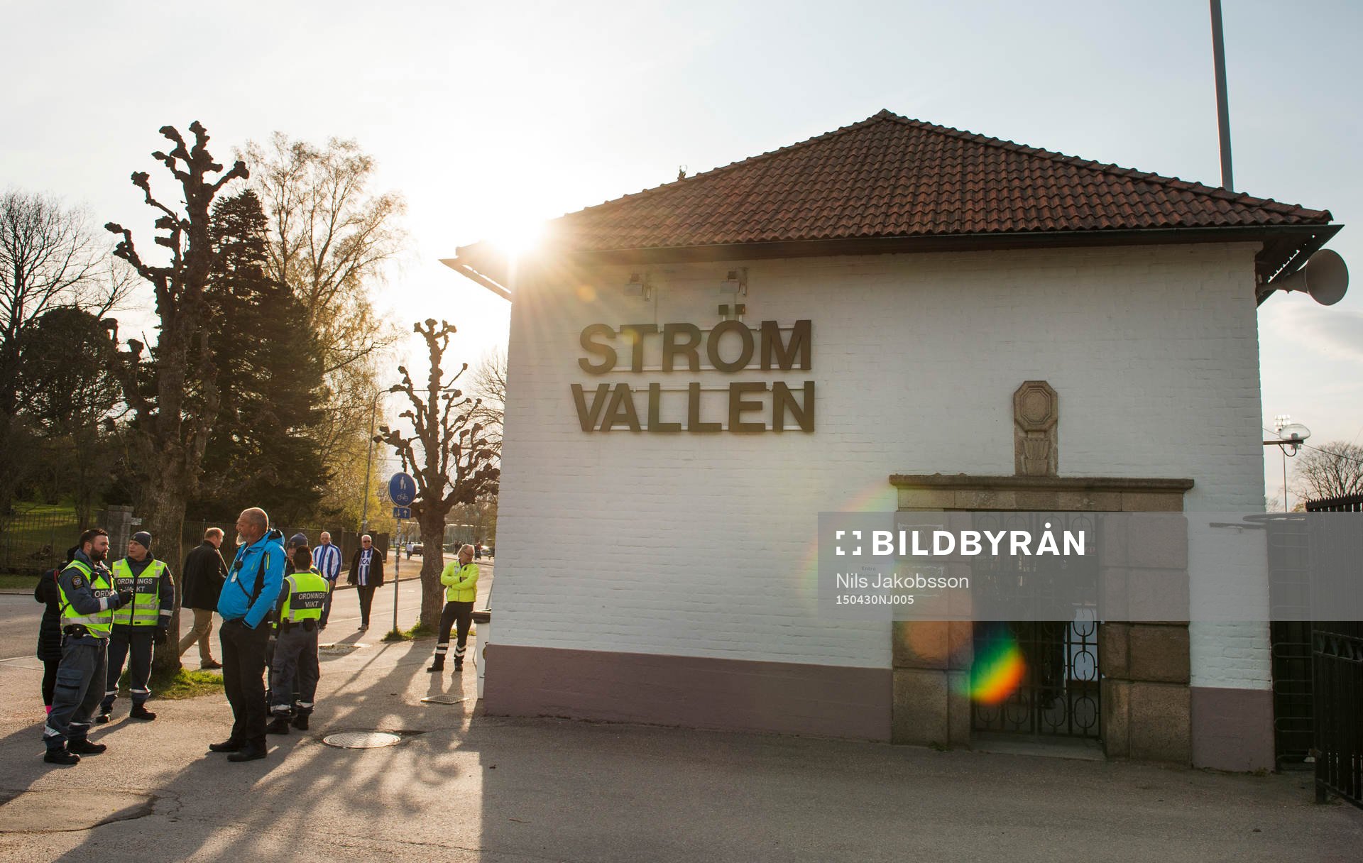 Sista matchen på arenan Strömvallen blir fotbollsmatchen
