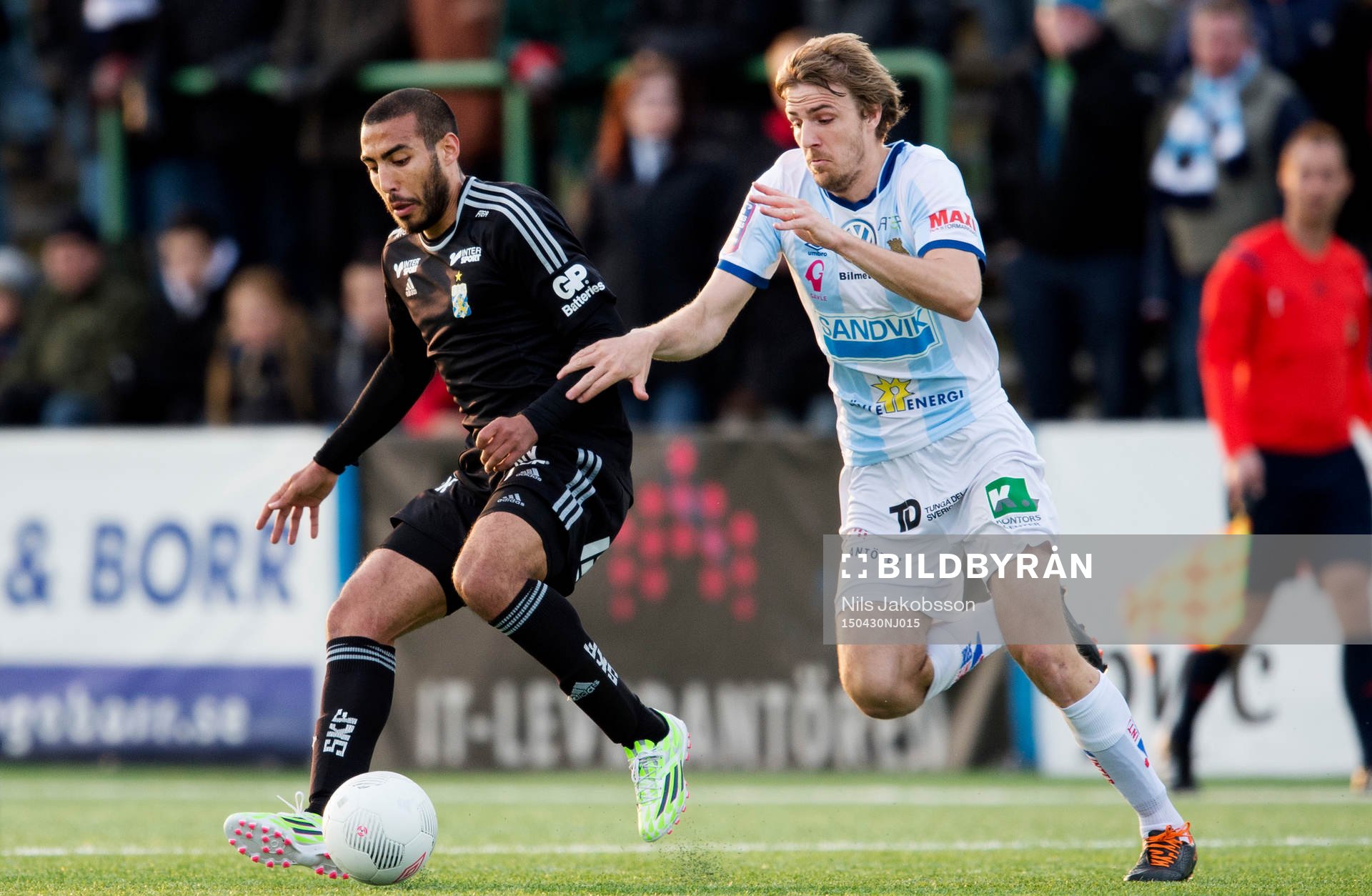 IFK Göteborgs Haitam Aleesami och Gefles Johan Oremo