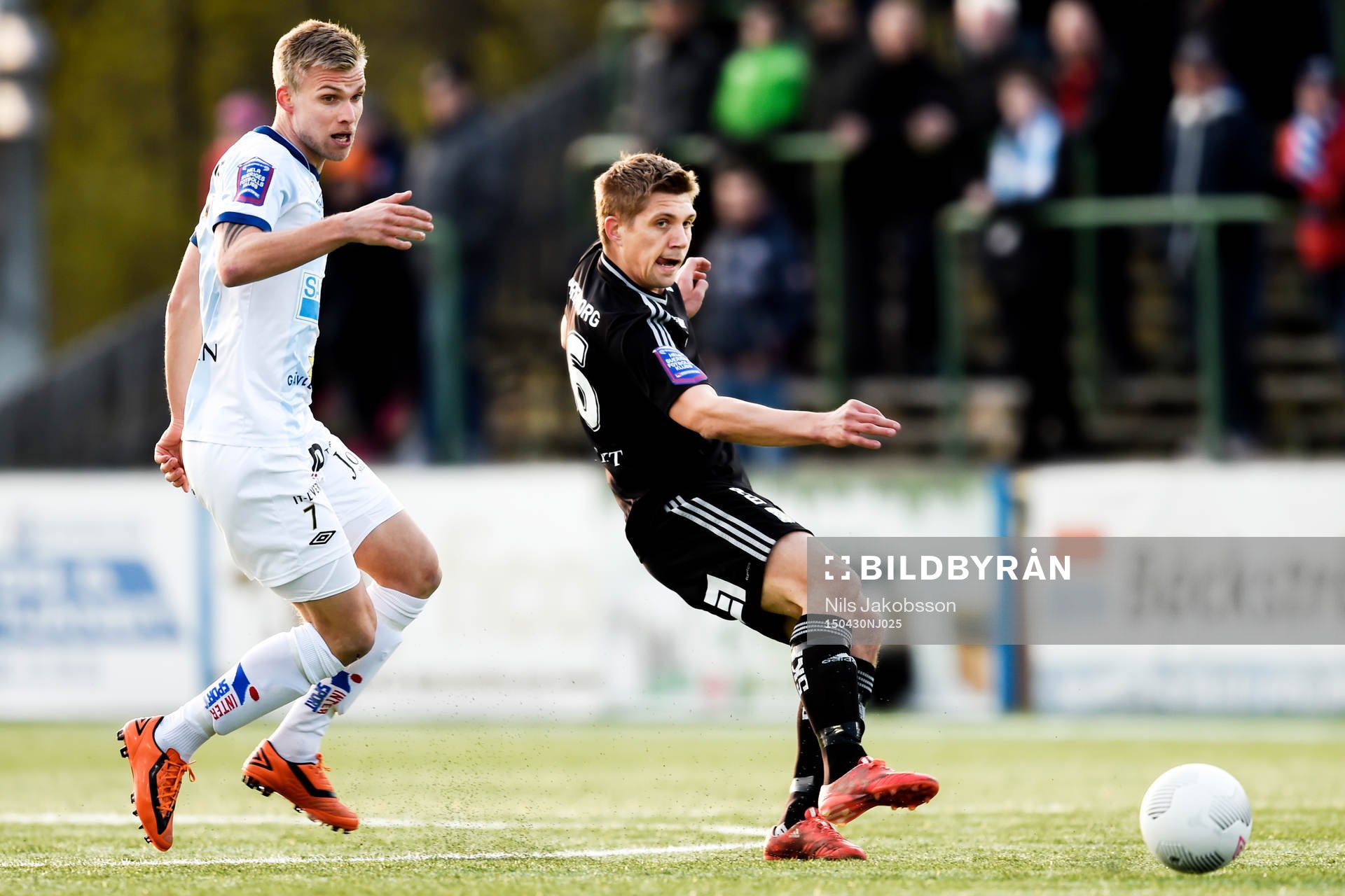 Gefles Robin Nilsson och IFK Göteborgs Mikael Boman