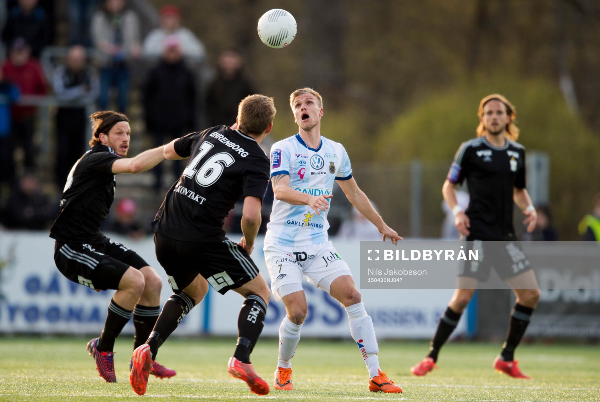 Gefles Robin Nilsson möter IFK Göteborgs Gustav Svensson