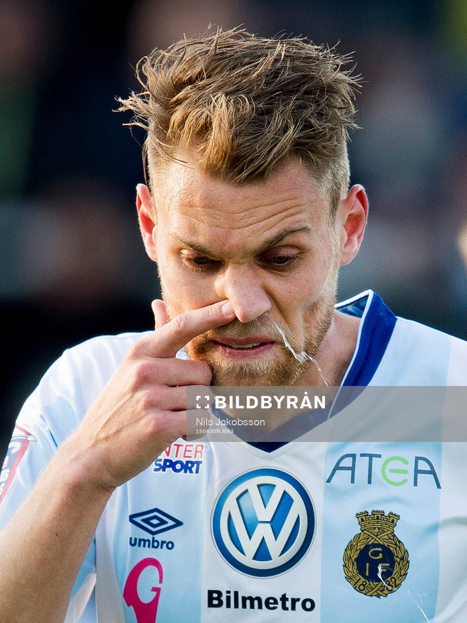 Gefles David Fällman fräser ur lite snor